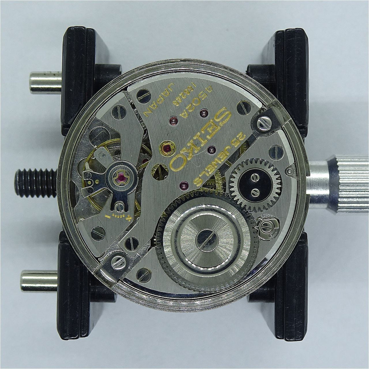 Vintage 1970 JAPAN 45 KING SEIKO CALENDAR 4502-7001 25Jewels Hand-winding.