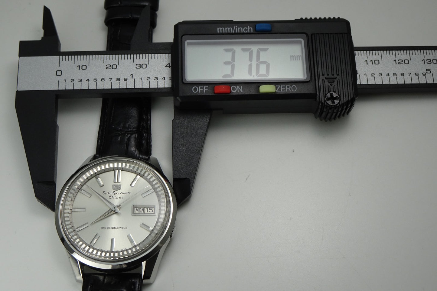 Vintage 1965 JAPAN SEIKO 76 SPORTSMATIC5 DX 7619-7060 25Jewels Automatic.