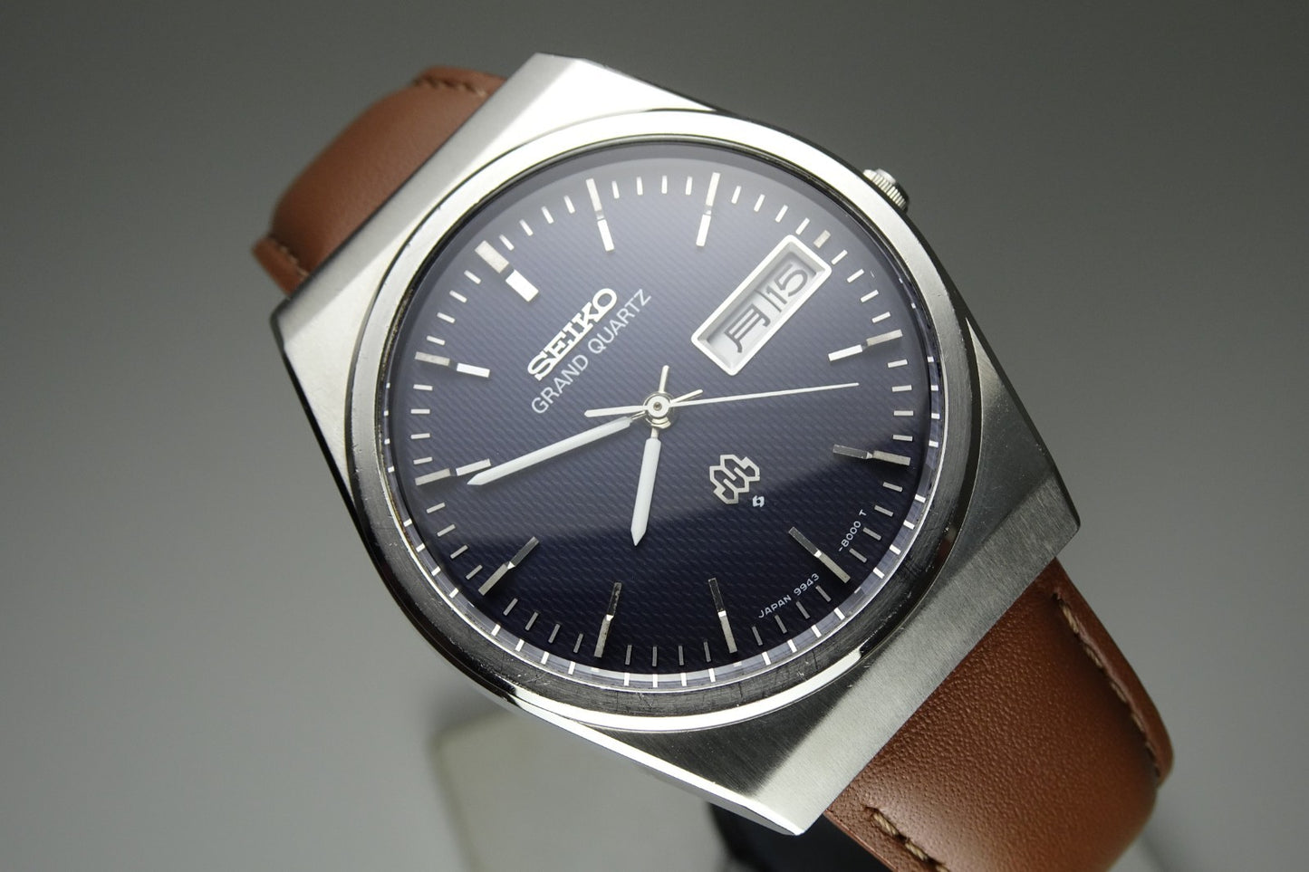 Vintage 1978 JAPAN SEIKO GROUND TWIN-QUARTZ 9943-800A 5Jewels Quartz.
