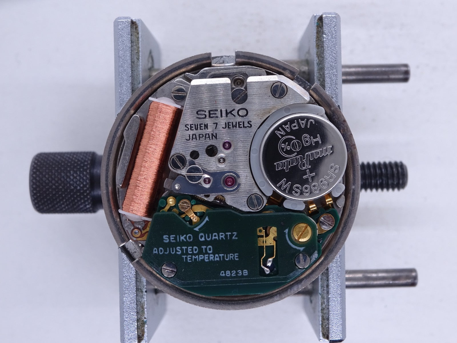 Vintage 1977 JAPAN SEIKO KING QUARTZ 4823-8130 7Jewels Quartz.