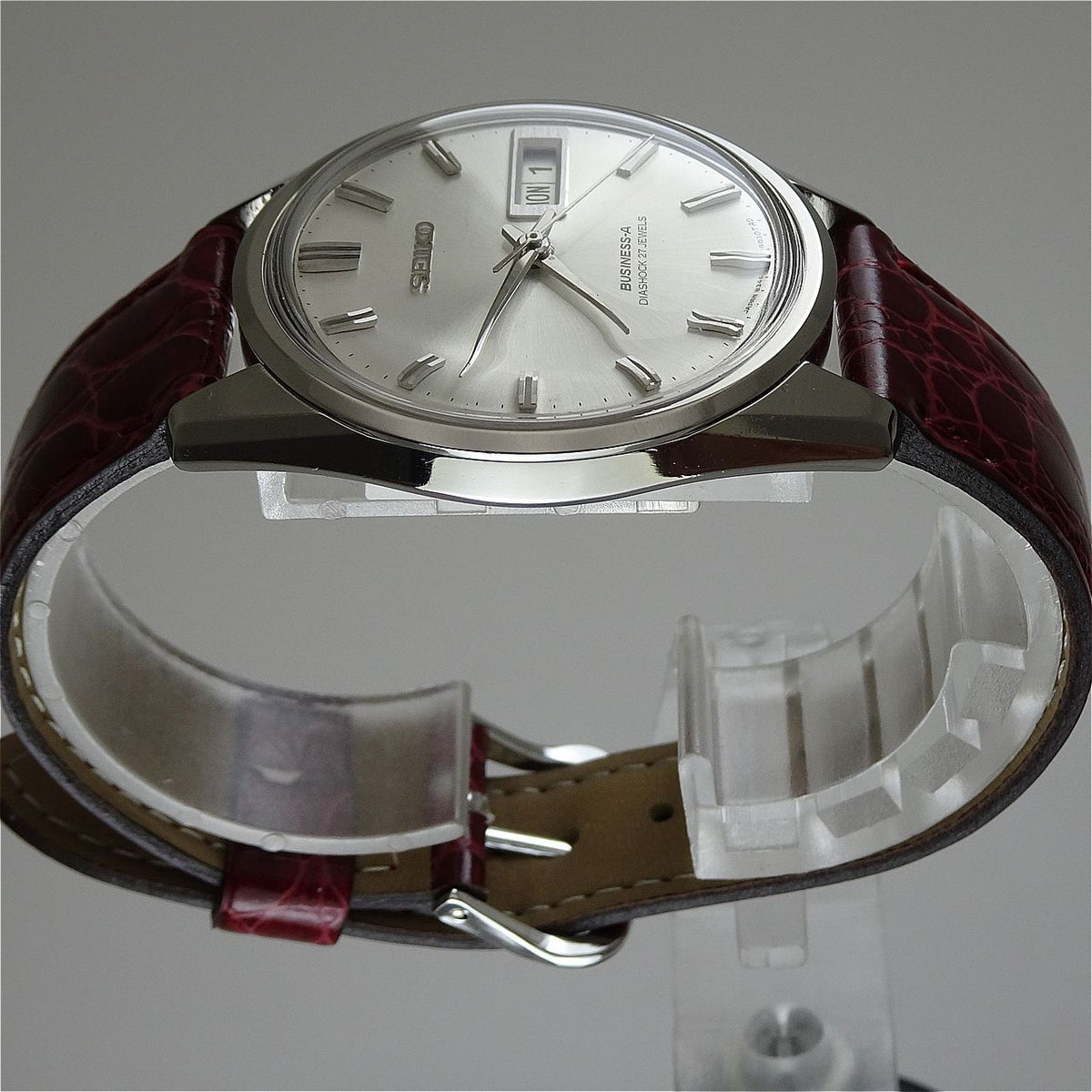 Serviced  Vintage 1967 JAPAN SEIKO BUSINESS-A  8306(46)-8020 27J Automatic.