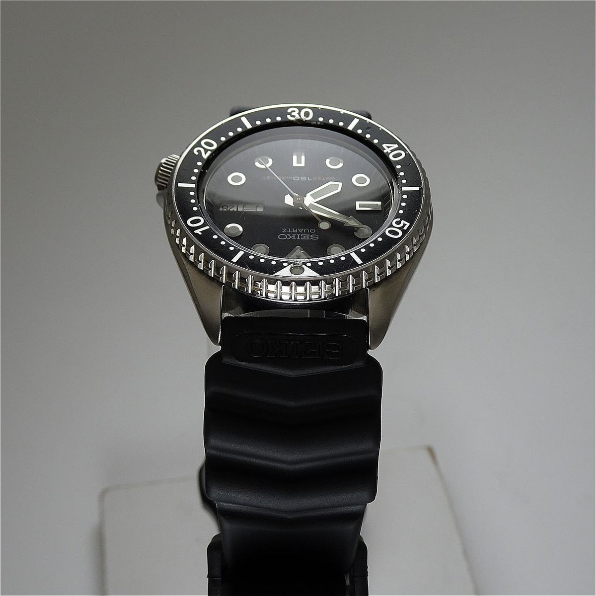 Vintage 1982 JAPAN SEIKO QUARTZ DIVER'S 150M 6458-6000 7Jewels Quartz.