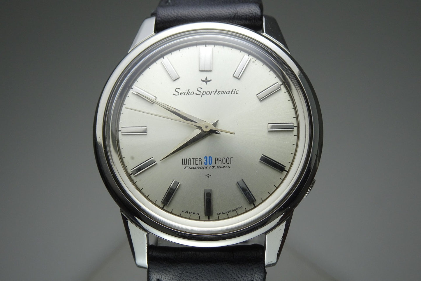 Vintage 1963 JAPAN SEIKO SPORTSMATIC J13058 17Jewels Automatic.