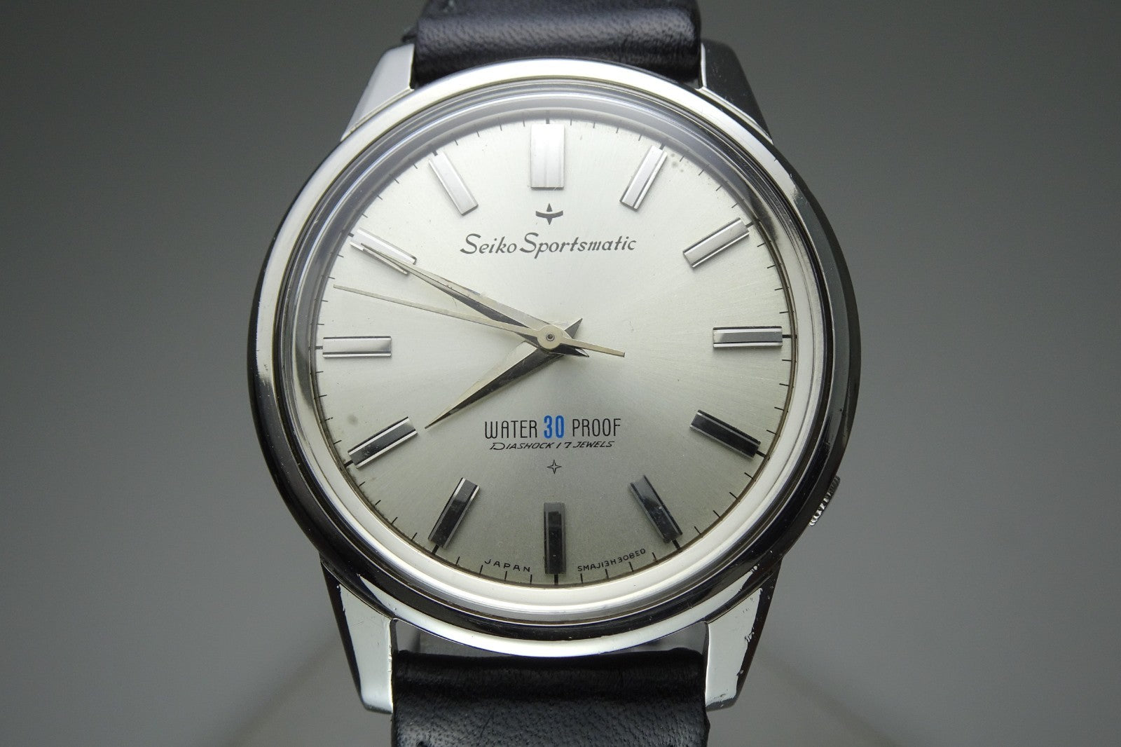 Vintage 1963 JAPAN SEIKO SPORTSMATIC J13058 17Jewels Automatic.