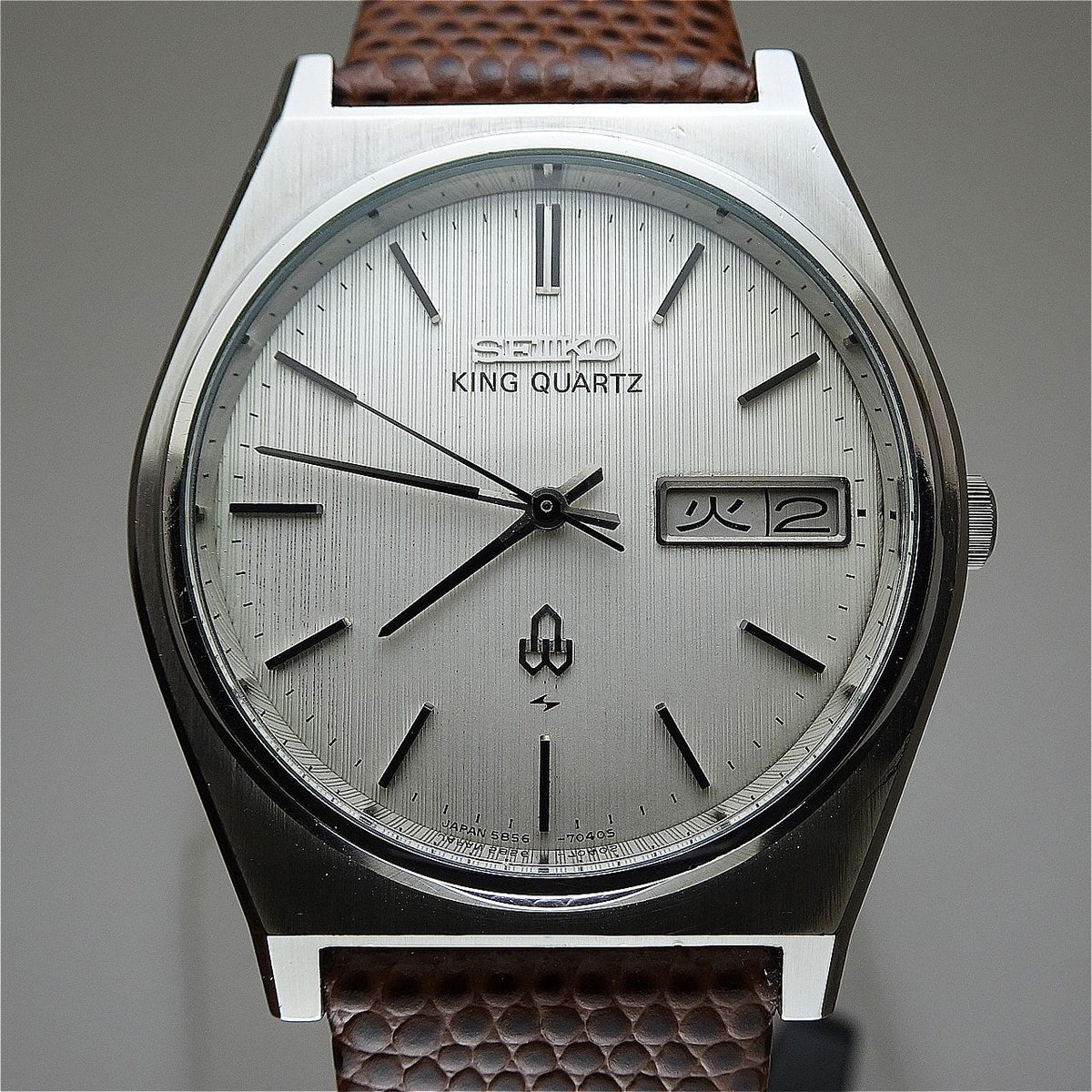 Vintage 1978 JAPAN SEIKO KING QUARTZ 5856-7030 8Jewels Quartz.