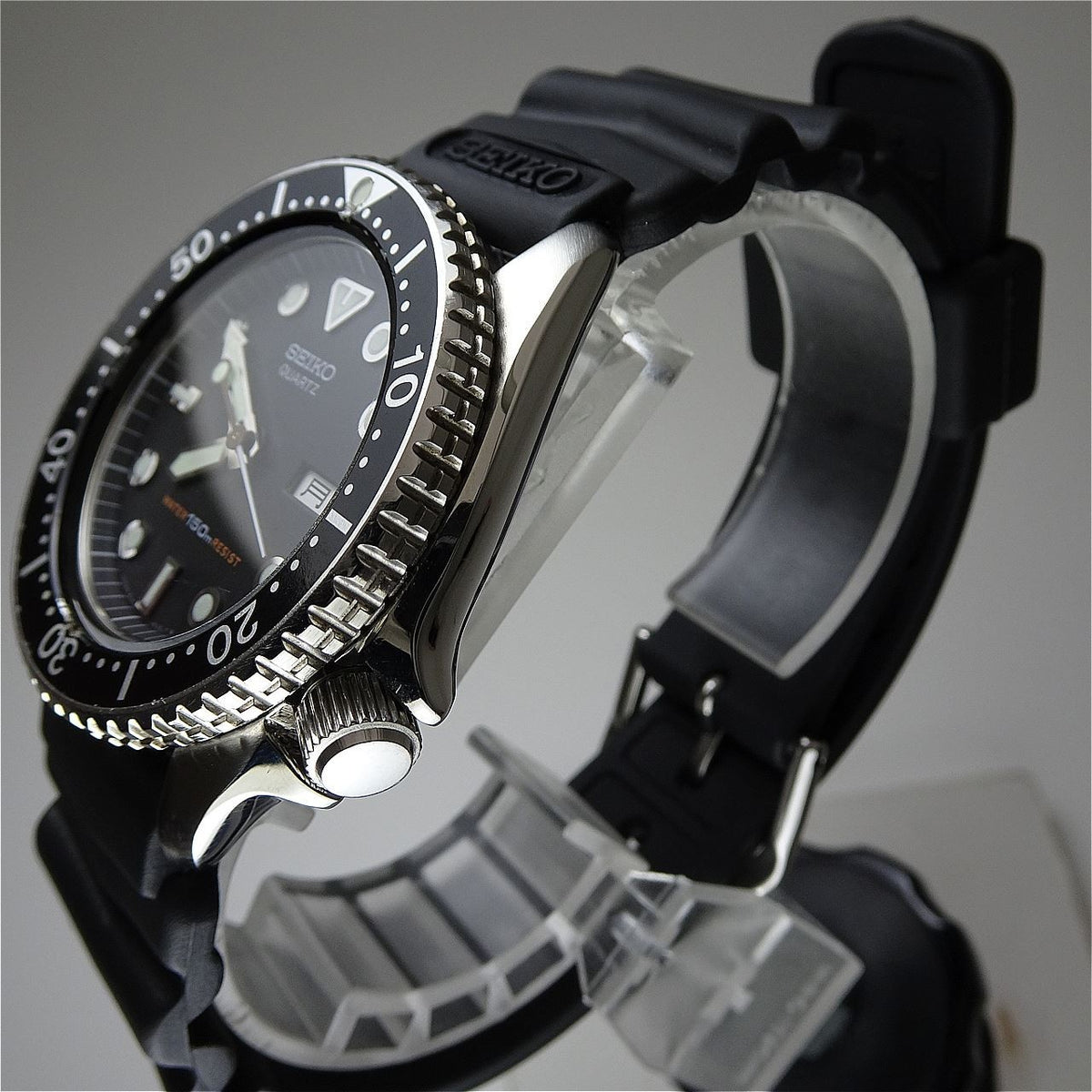 Vintage 1982 JAPAN SEIKO QUARTZ DIVER'S 150M 6458-6000 7Jewels Quartz.