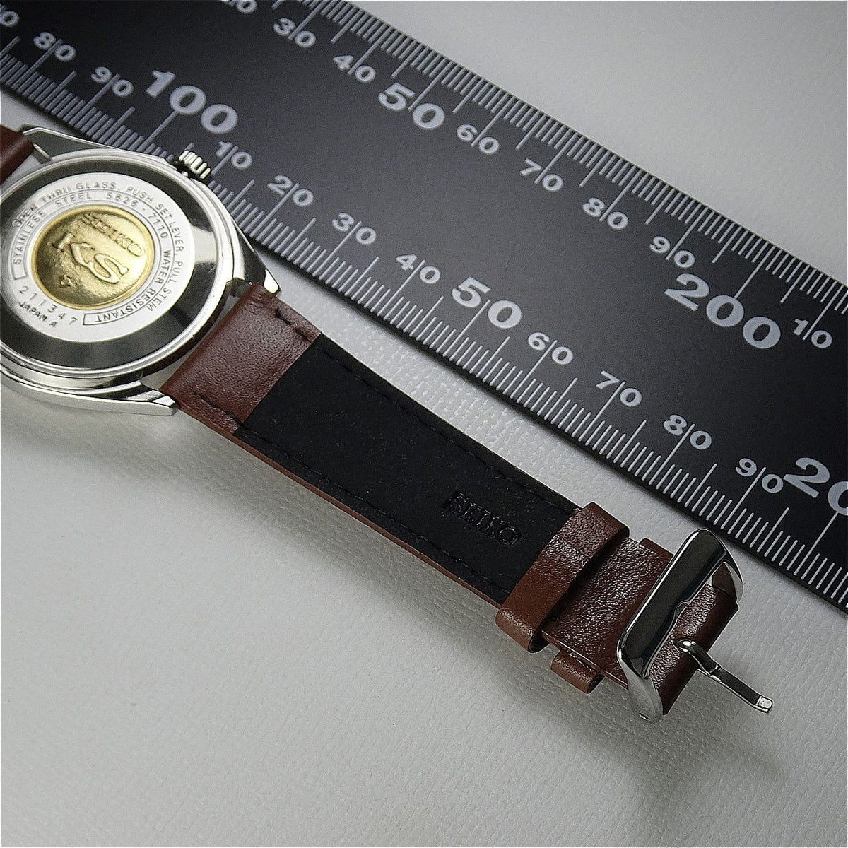 Vintage 1972 JAPAN KING SEIKO WEEKDATER 5626-7110 25Jewels Automatic.