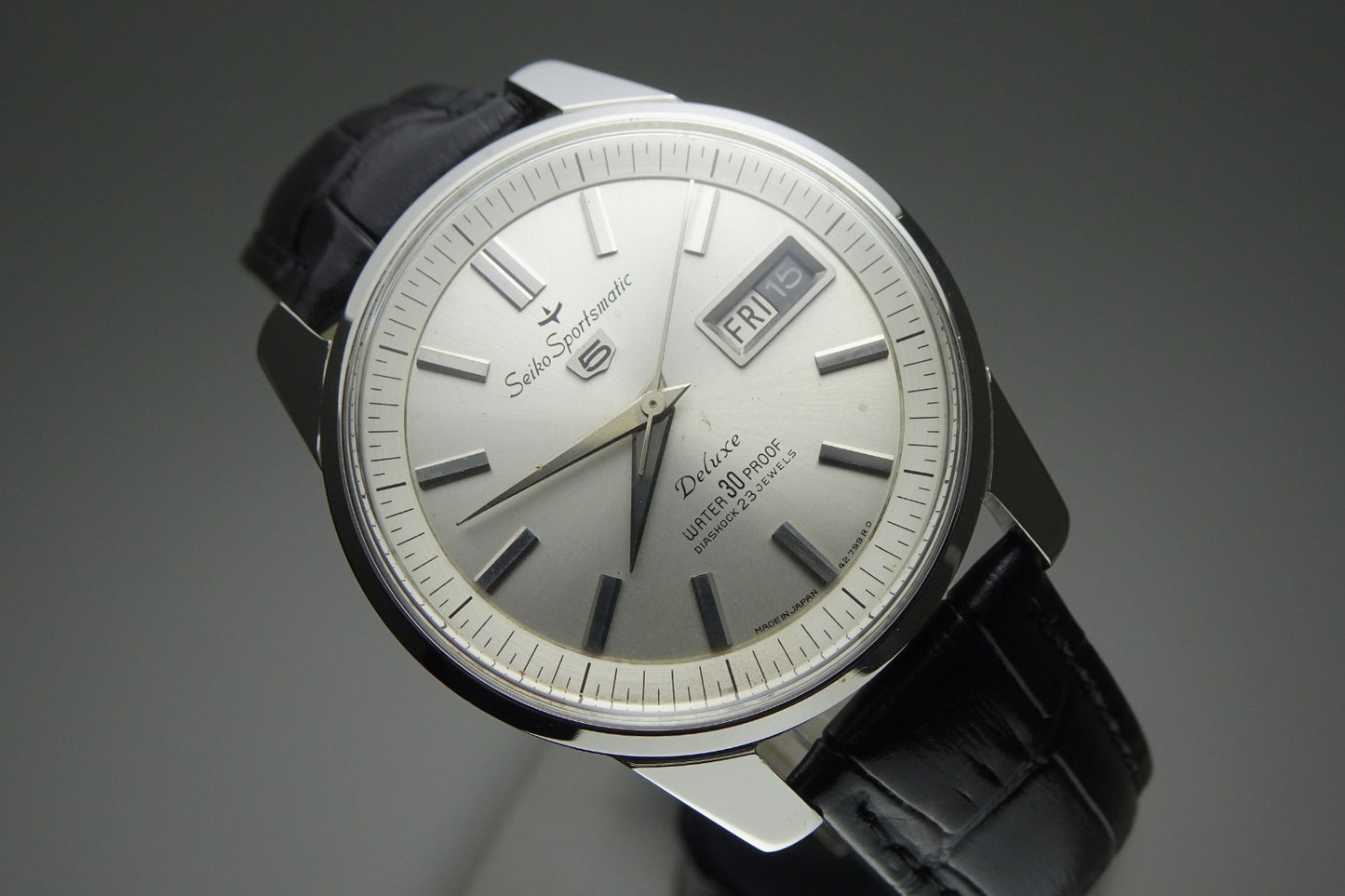 Vintage 1964 JAPAN SEIKO SPORTSMATIC5 DX 427990 23Jewels Automatic.