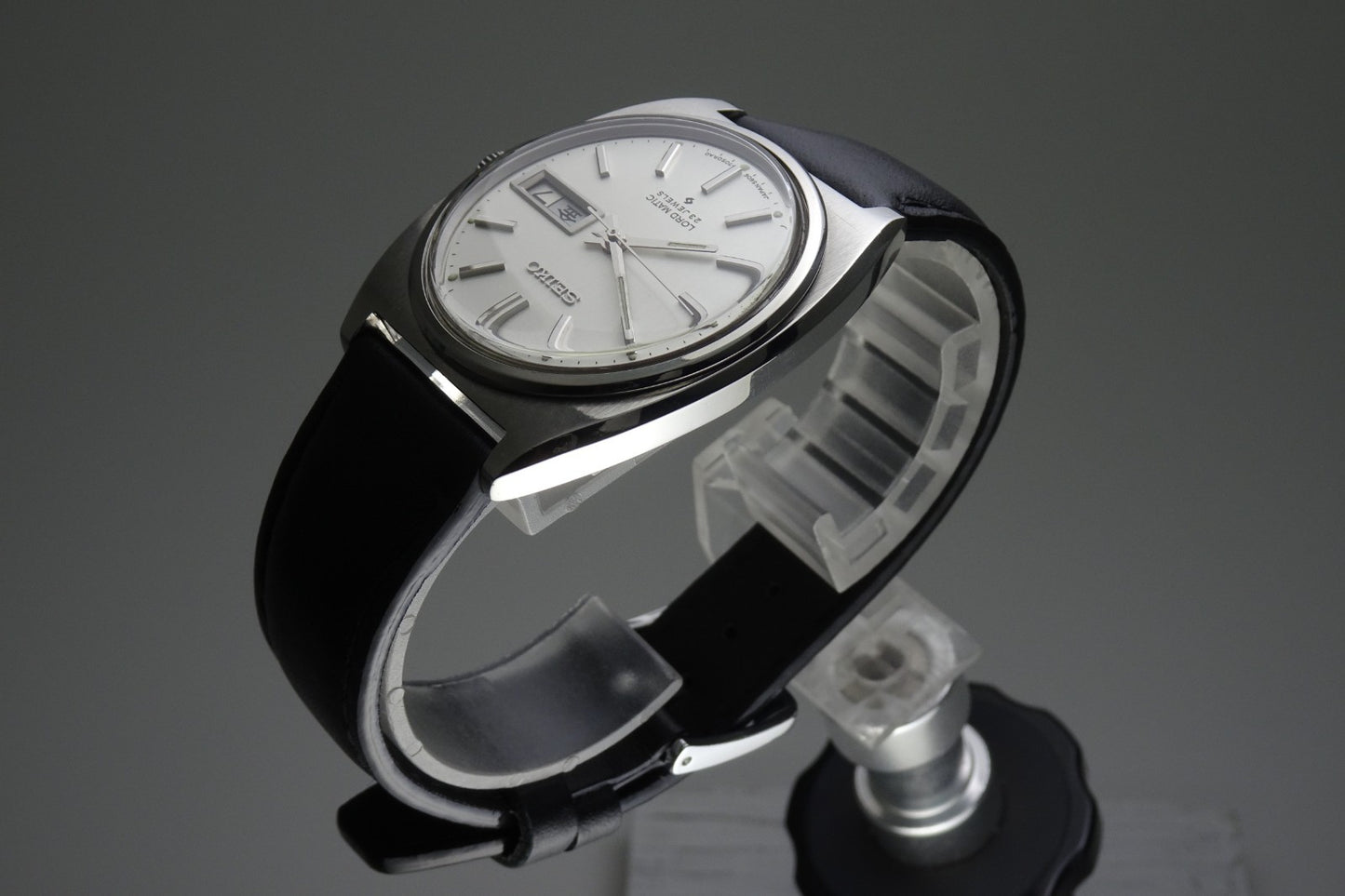 Serviced Vintage 1968 JAPAN SEIKO LORD MATIC WEEKDATER 5606-7050 23J Automatic.