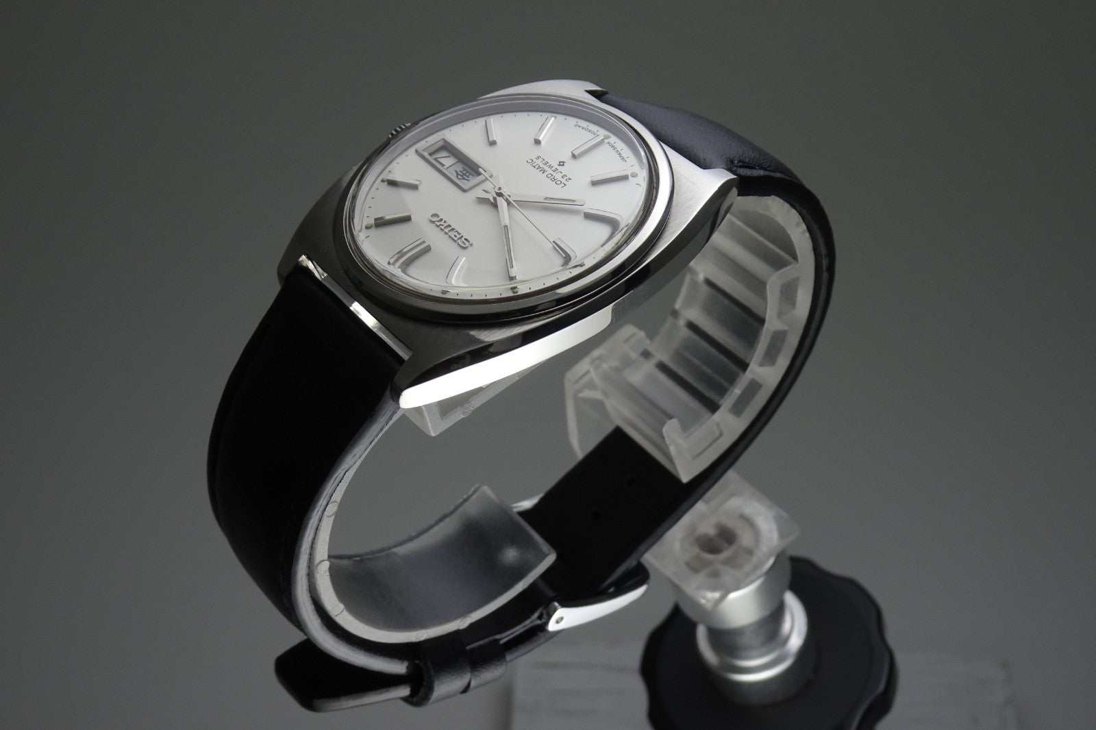 Serviced Vintage 1968 JAPAN SEIKO LORD MATIC WEEKDATER 5606-7050 23J Automatic.