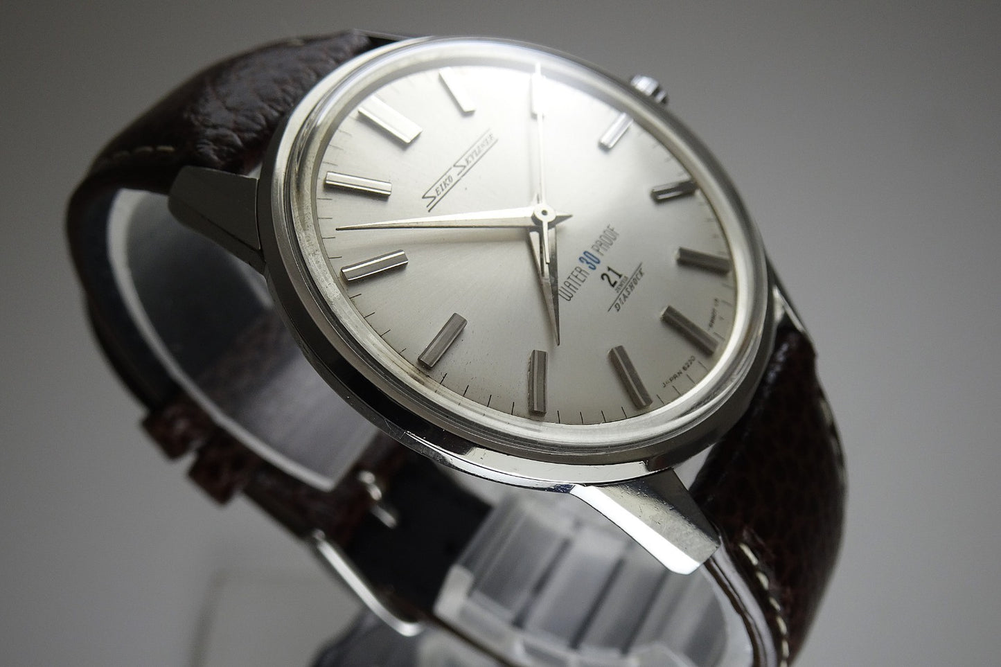 Vintage 1965 JAPAN SEIKO SKYLINER 6220-9970 21Jewels Hand-winding.