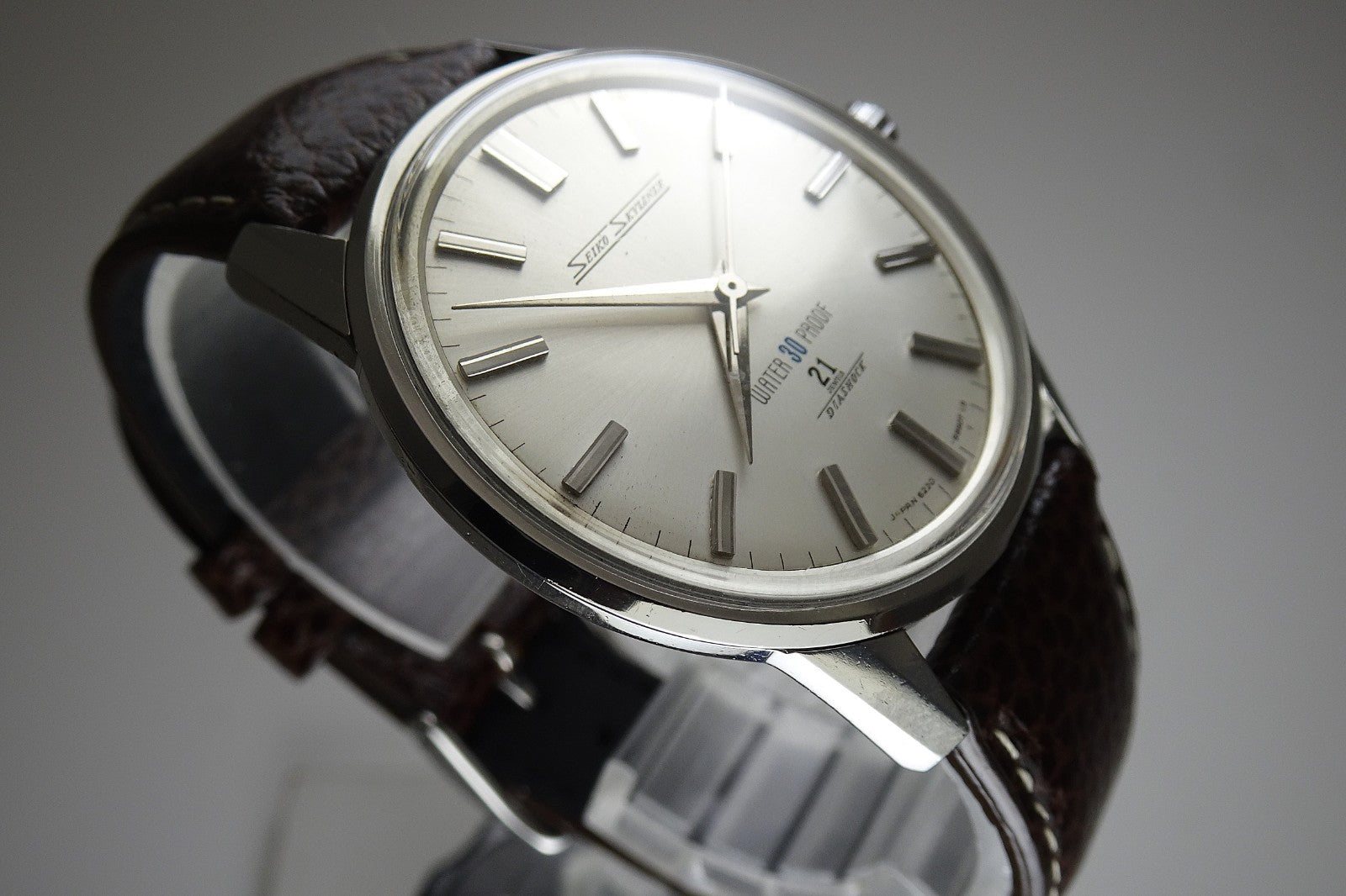 Vintage 1965 JAPAN SEIKO SKYLINER 6220-9970 21Jewels Hand-winding.