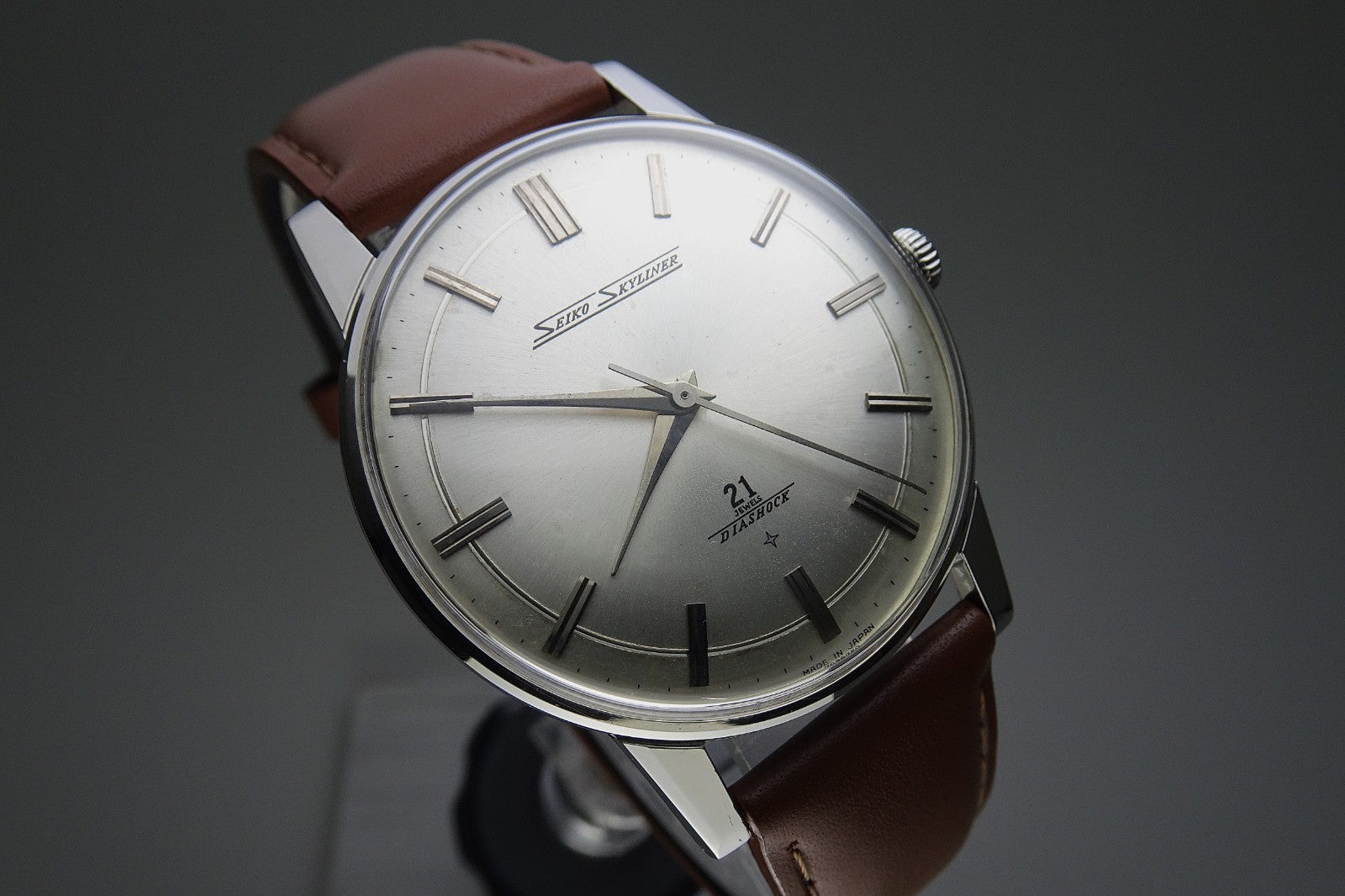 Vintage 1963 JAPAN SEIKO SKYLINER 16001E 21Jewels Hand-winding.