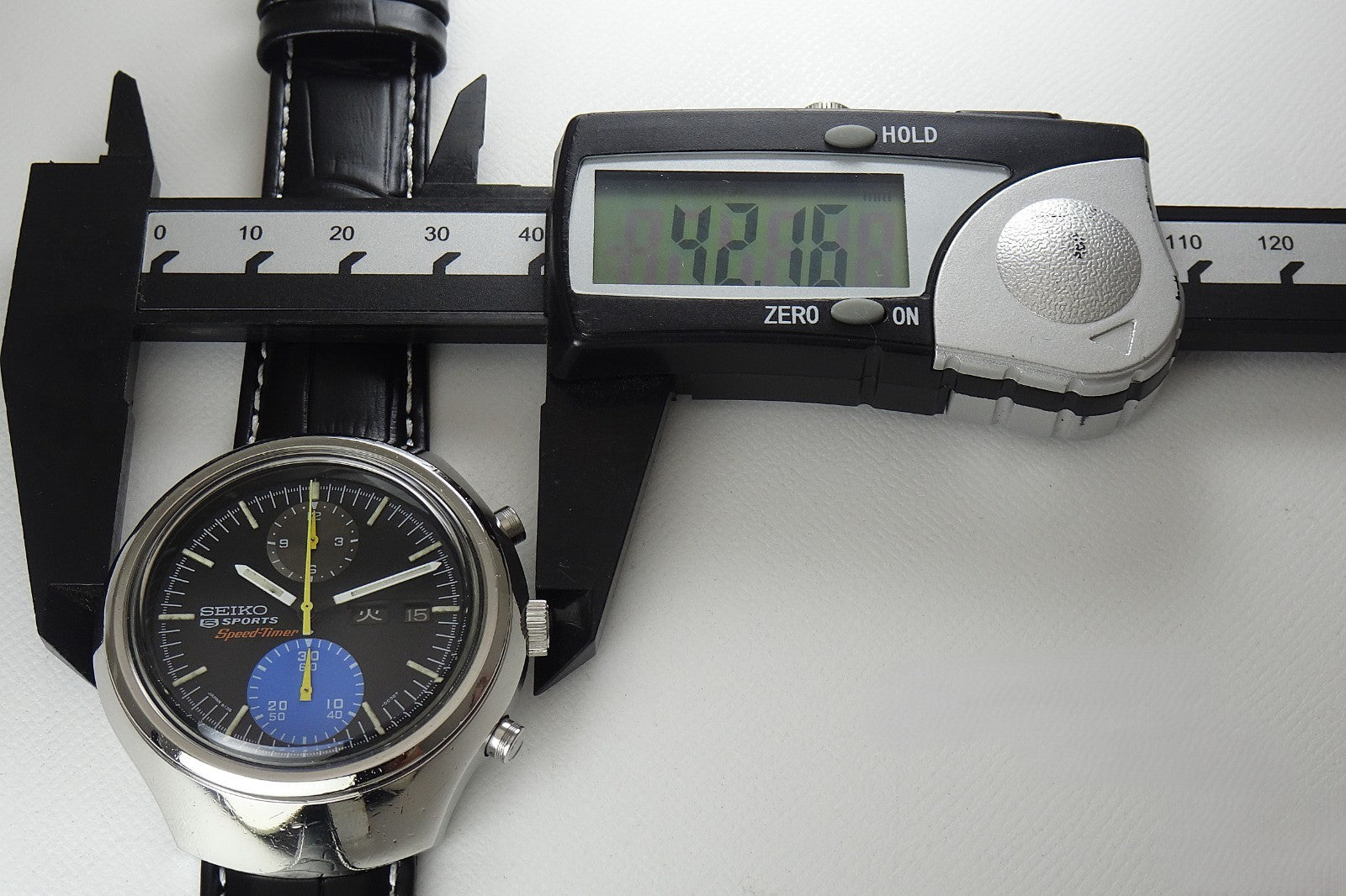 Serviced Vintage 1971 JAPAN SEIKO 5 SPORTS SPEED-TIMER 6138-0020 21J Automatic.