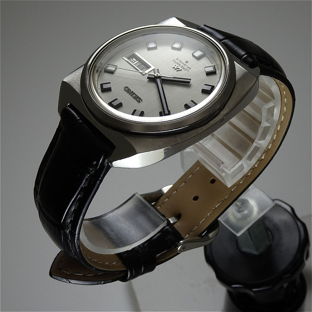 Vintage 1969 JAPAN SEIKO LORD MATIC WEEKDATER 5606-9030 23Jewels Automatic.