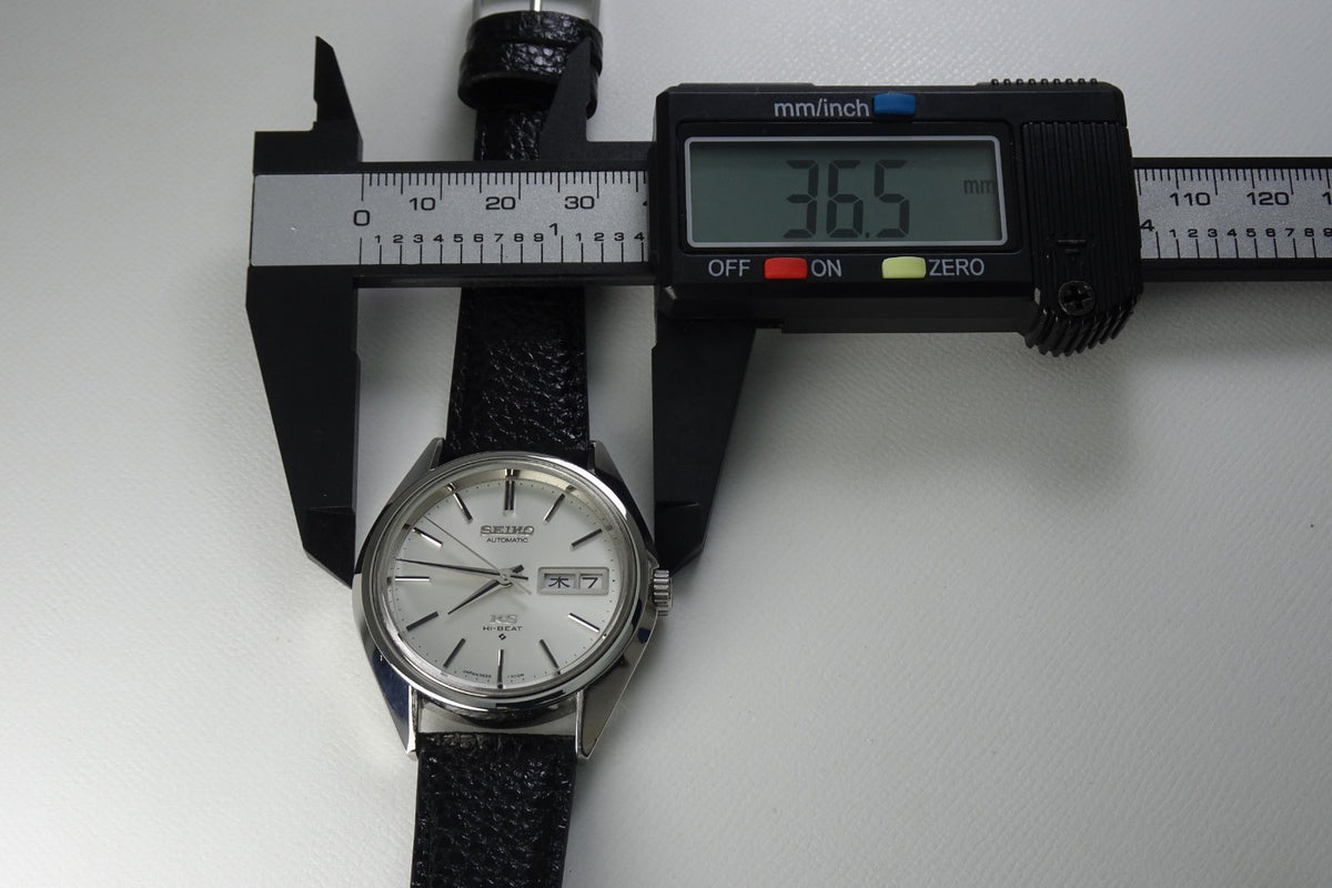 Vintage 1972 JAPAN KING SEIKO WEEKDATER 5626-7111 25Jewels Automatic.