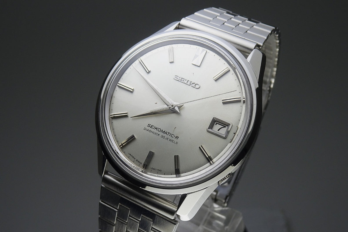 Serviced Vintage 1965 JAPAN SEIKO SEIKOMATIC-R 8305-0020 30Jewels Automatic.