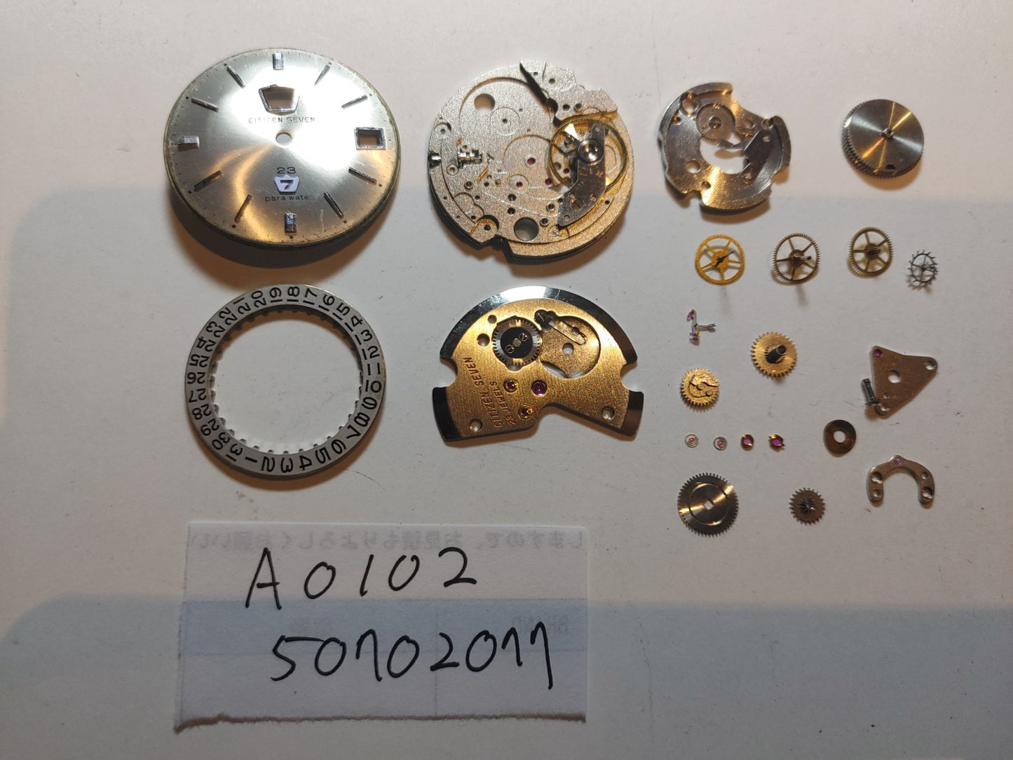 Serviced Vintage 1960’s CITIZEN SEVEN SEOS81301-T 23Jewels Hand-winding.
