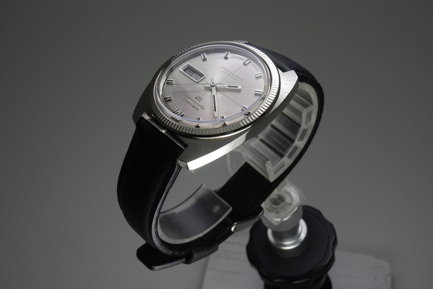 Vintage 1967 JAPAN SEIKO SPORTSMATIC5 6619-8290 21Jewels Automatic.