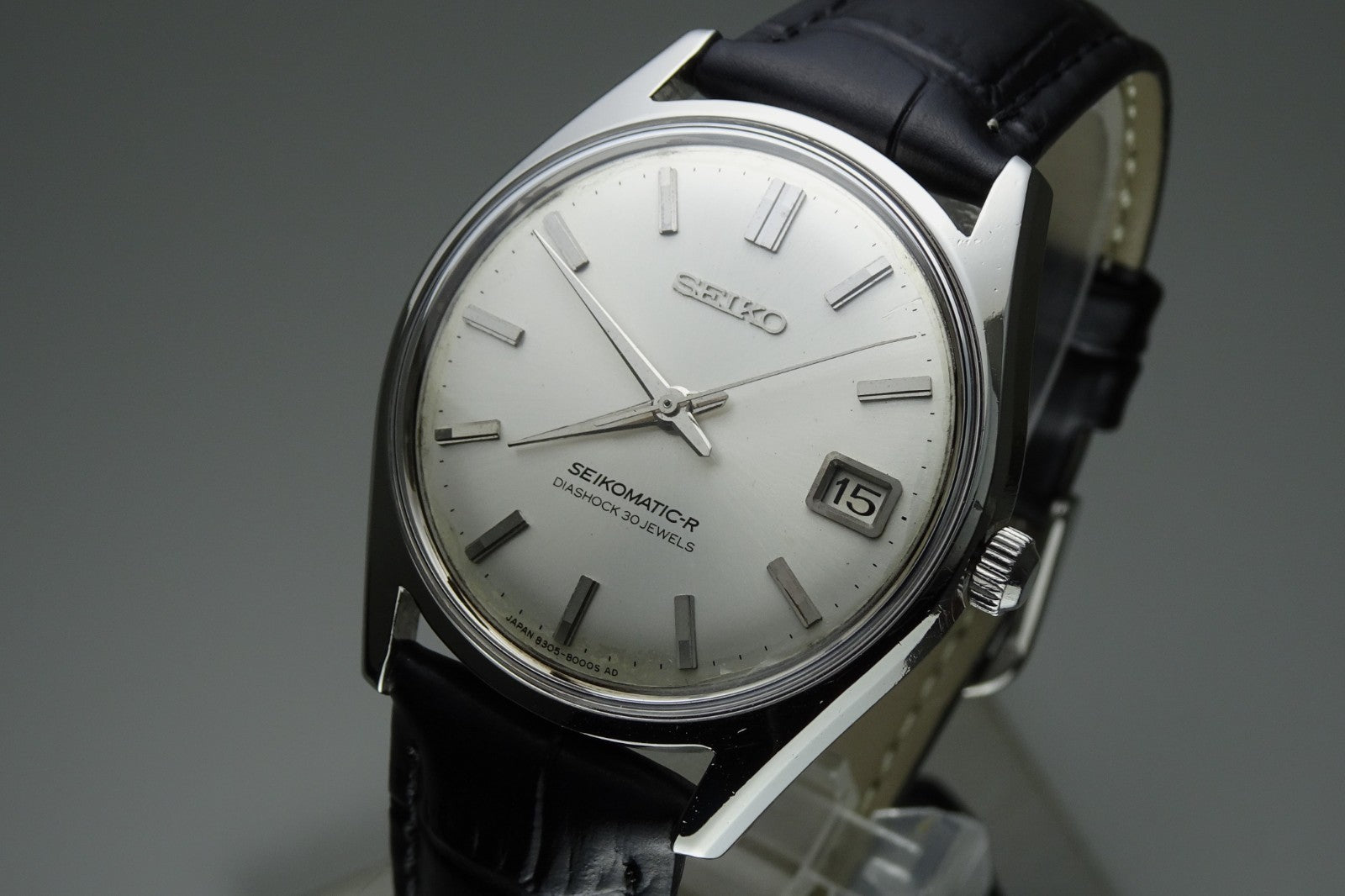 Vintage 1966 JAPAN SEIKO SEIKOMATIC-R 8305-8010 30Jewels Automatic.