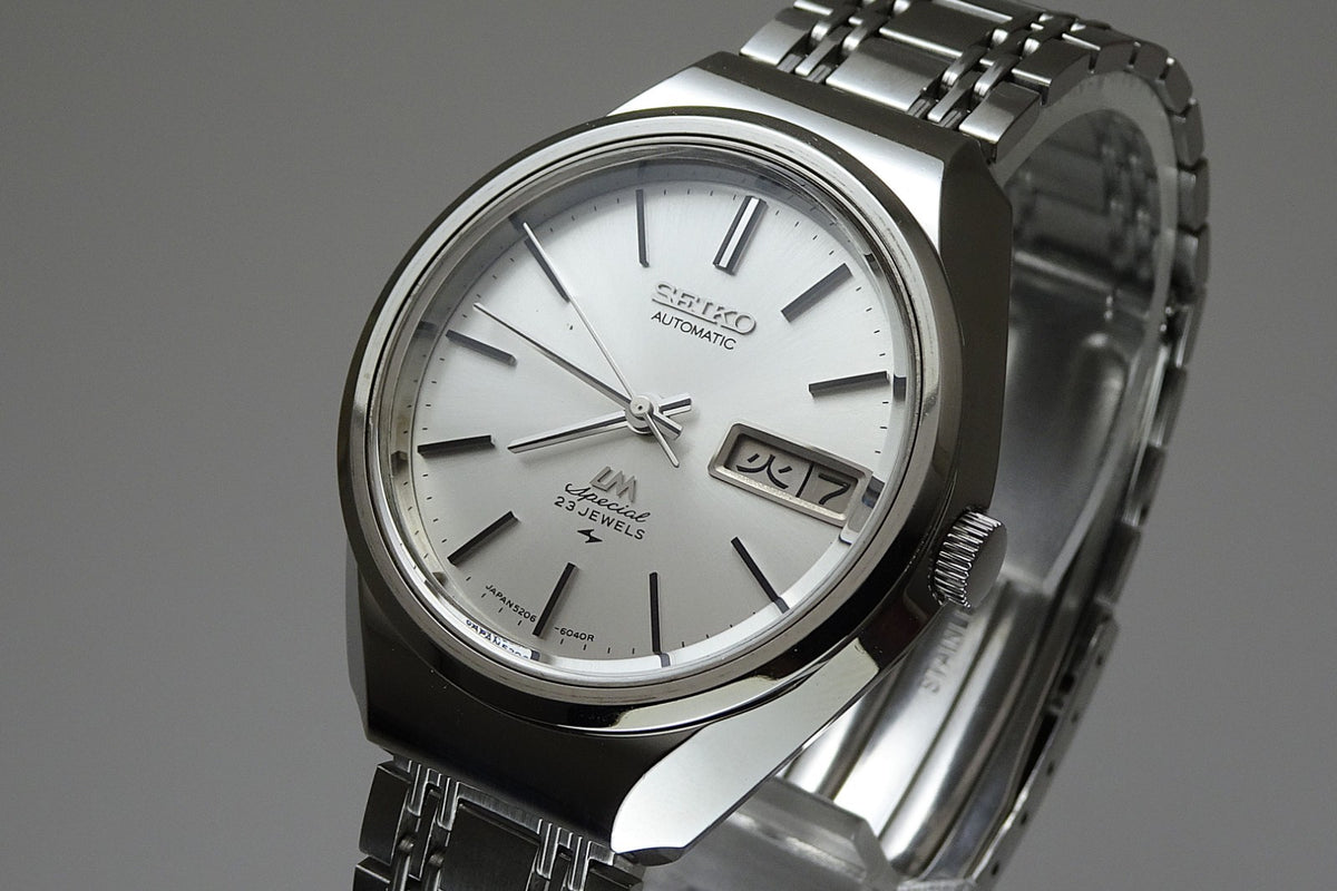 Serviced  Vintage 1972 JAPAN SEIKO LORD MATIC SP  5206-6120 23J Automatic.