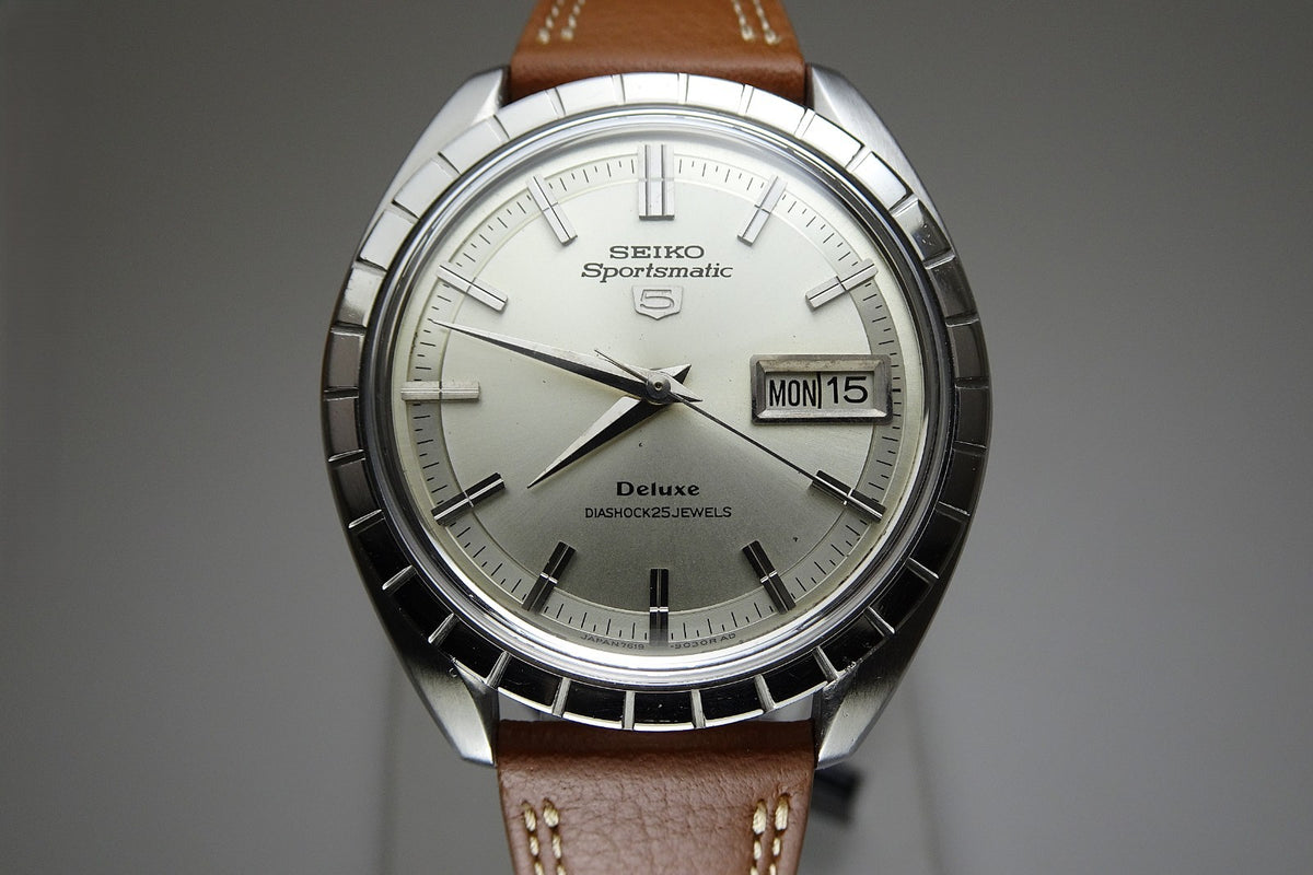 Vintage 1966 JAPAN SEIKO SPORTSMATIC5 DX 7619-9020 25Jewels Automatic.