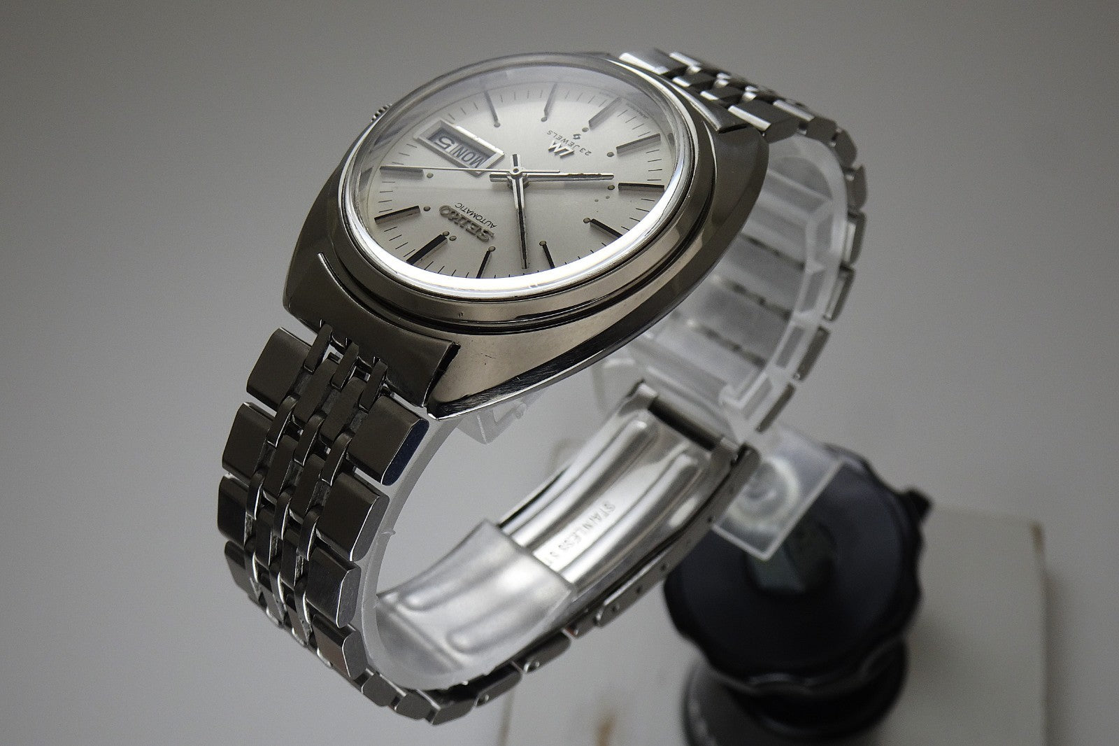 Vintage 1970 JAPAN SEIKO LORD MATIC WEEKDATER 5606-7150 23Jewels Automatic.