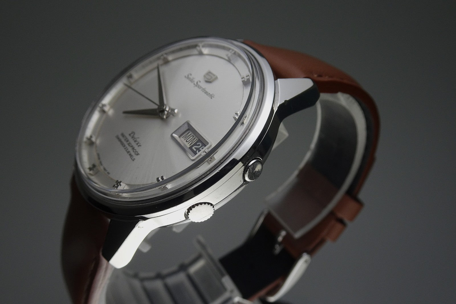 Vintage 1965 JAPAN SEIKO SPORTSMATIC5 DX 7606-7982 23Jewels Automatic.