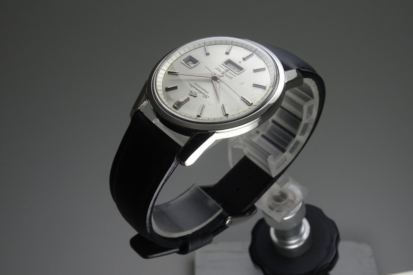 Vintage 1964 JAPAN SEIKO MATIC WEEKDATER J13080 33Jewels Automatic.
