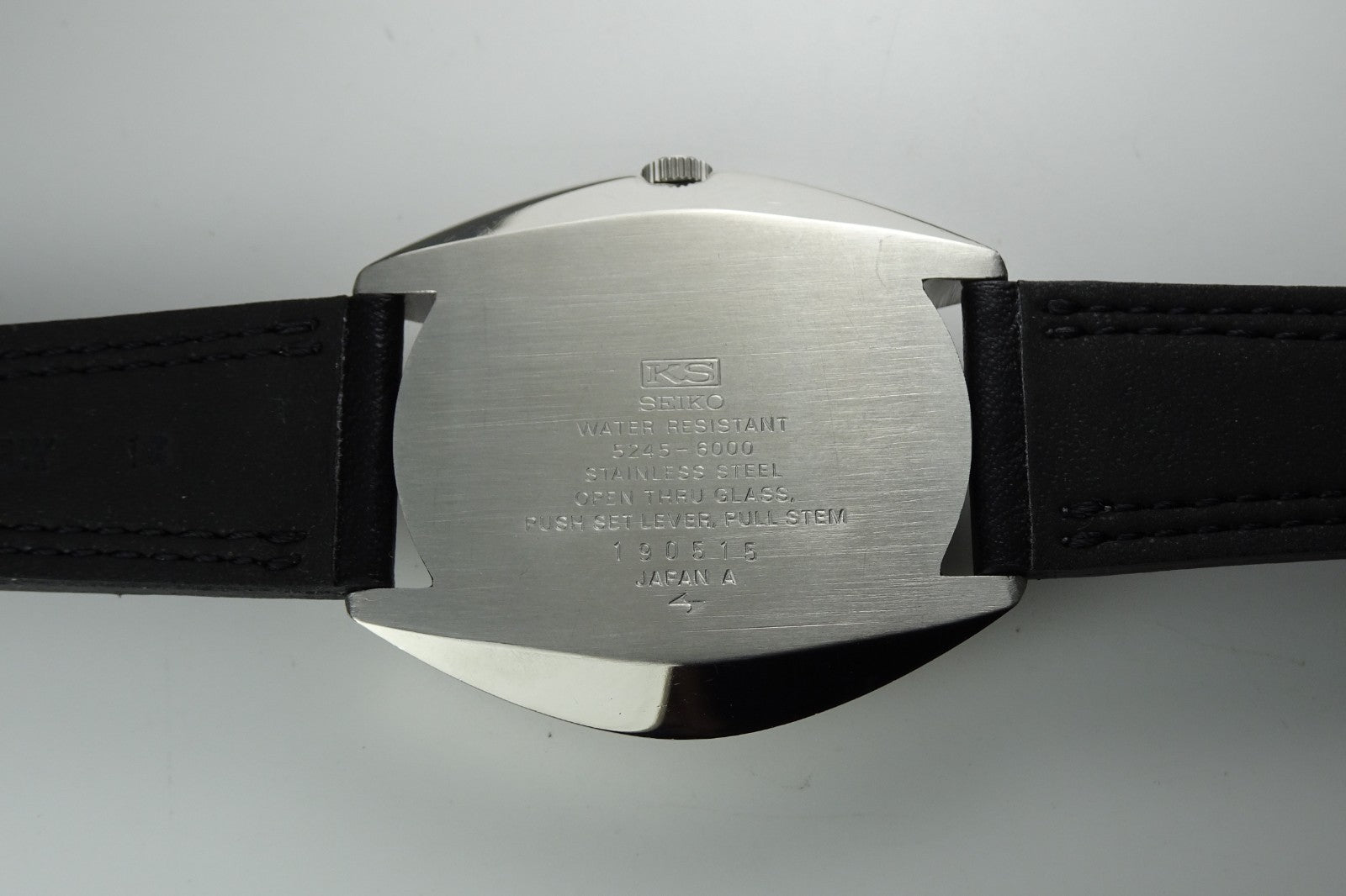 Vintage 1971 JAPAN KING SEIKO CHRONOMETER SPECIAL 5245-6000 25Jewels Automatic.
