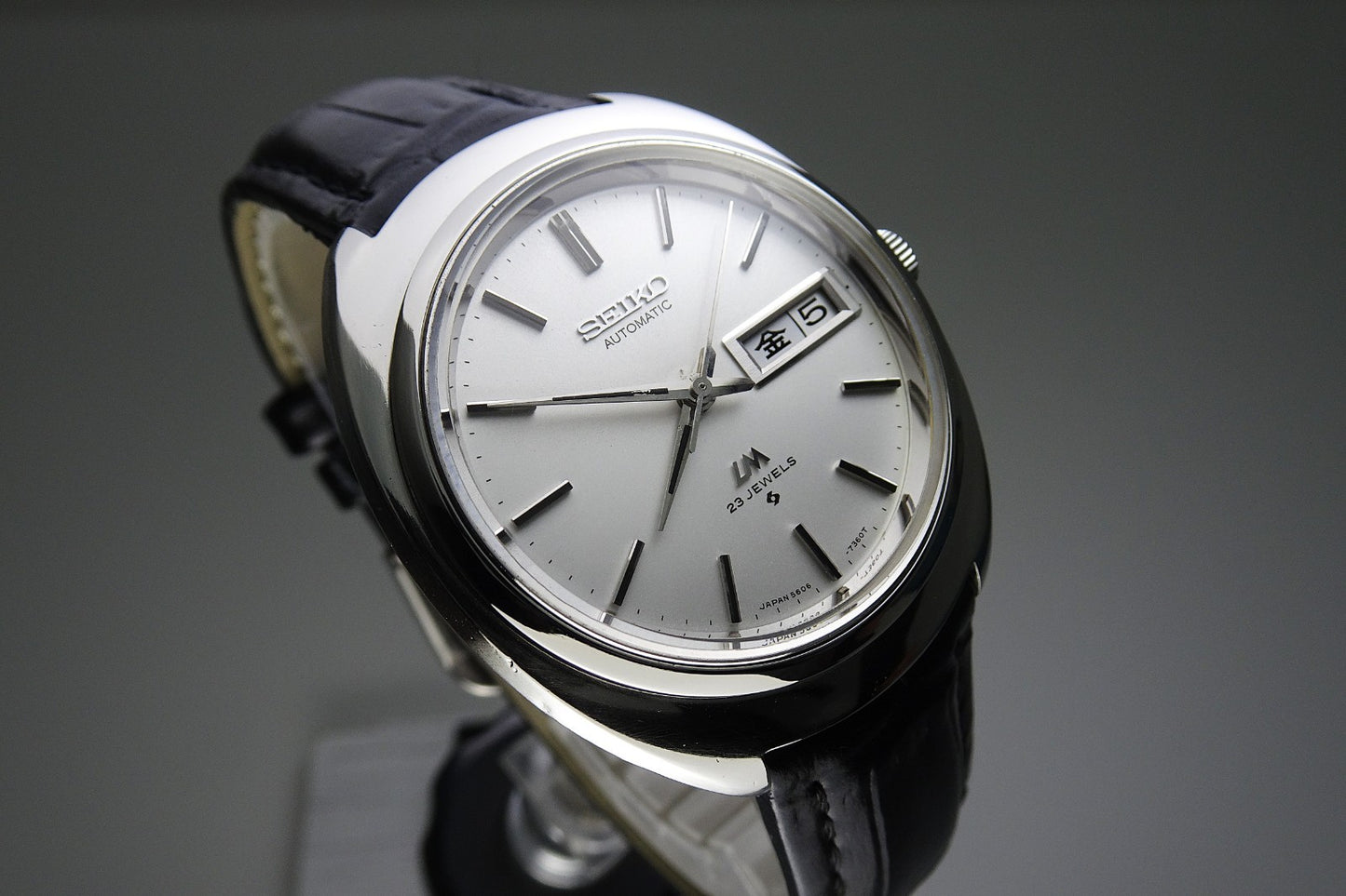 Vintage 1970 JAPAN SEIKO LORD MATIC WEEKDATER 5606-7160 23Jewels Automatic.