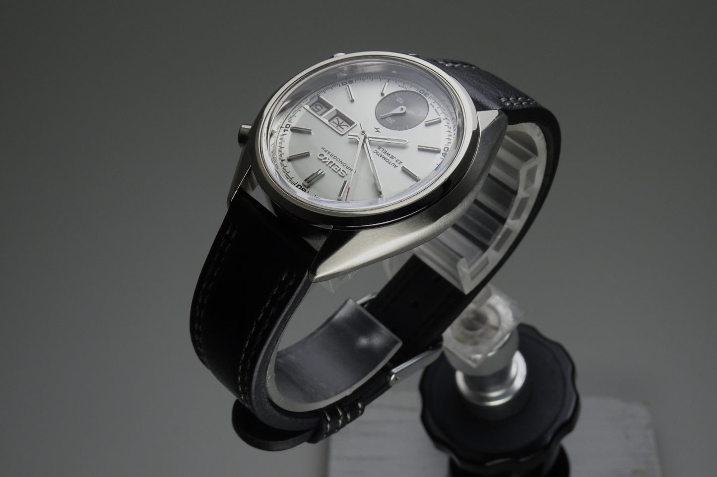 Vintage 1971 JAPAN SEIKO CHRONOGRAPH 7018-7000 23Jewels Automatic.