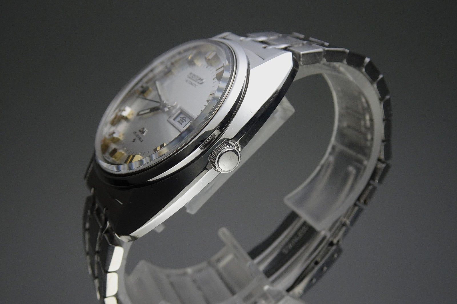 Vintage 1973 JAPAN SEIKO LORD MATIC WEEKDATER 5606-7230 25Jewels Automatic.