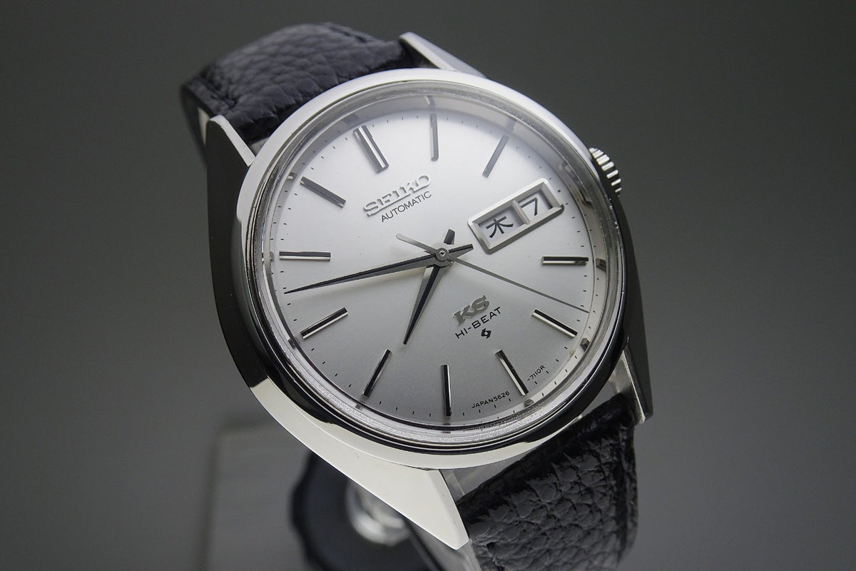 Vintage 1972 JAPAN KING SEIKO WEEKDATER 5626-7111 25Jewels Automatic.