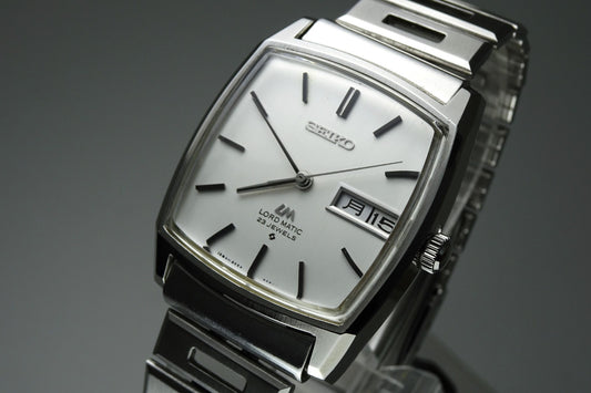 Vintage 1970 JAPAN SEIKO LORD MATIC WEEKDATER 5606-5000 23Jewels Automatic.