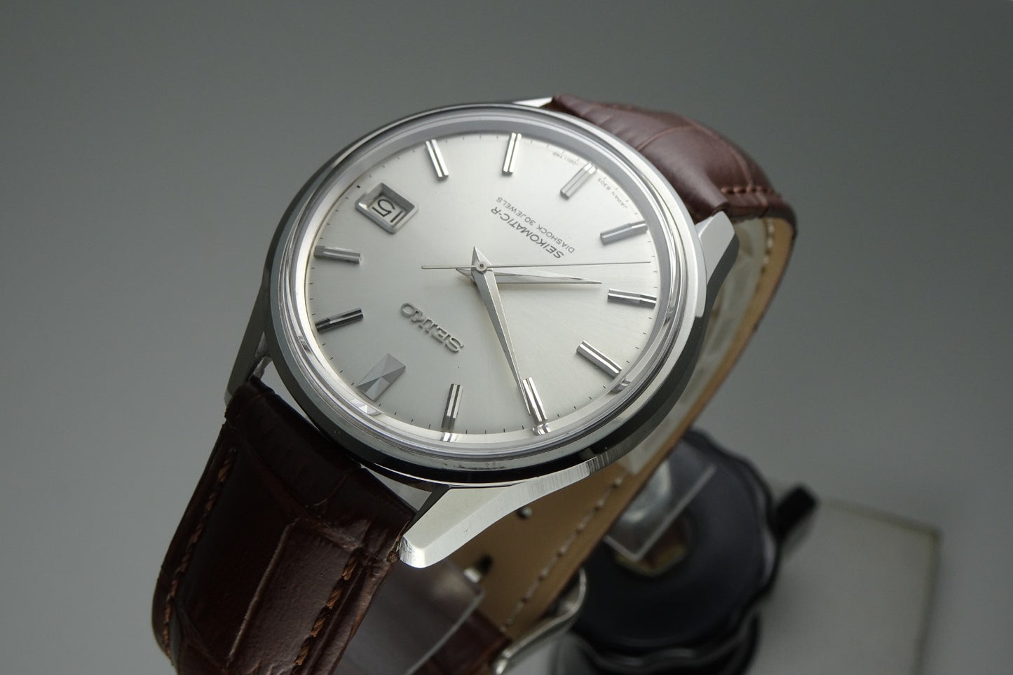 Serviced Vintage 1965 JAPAN SEIKO SEIKOMATIC-R 8305-0020 30Jewels Automatic.