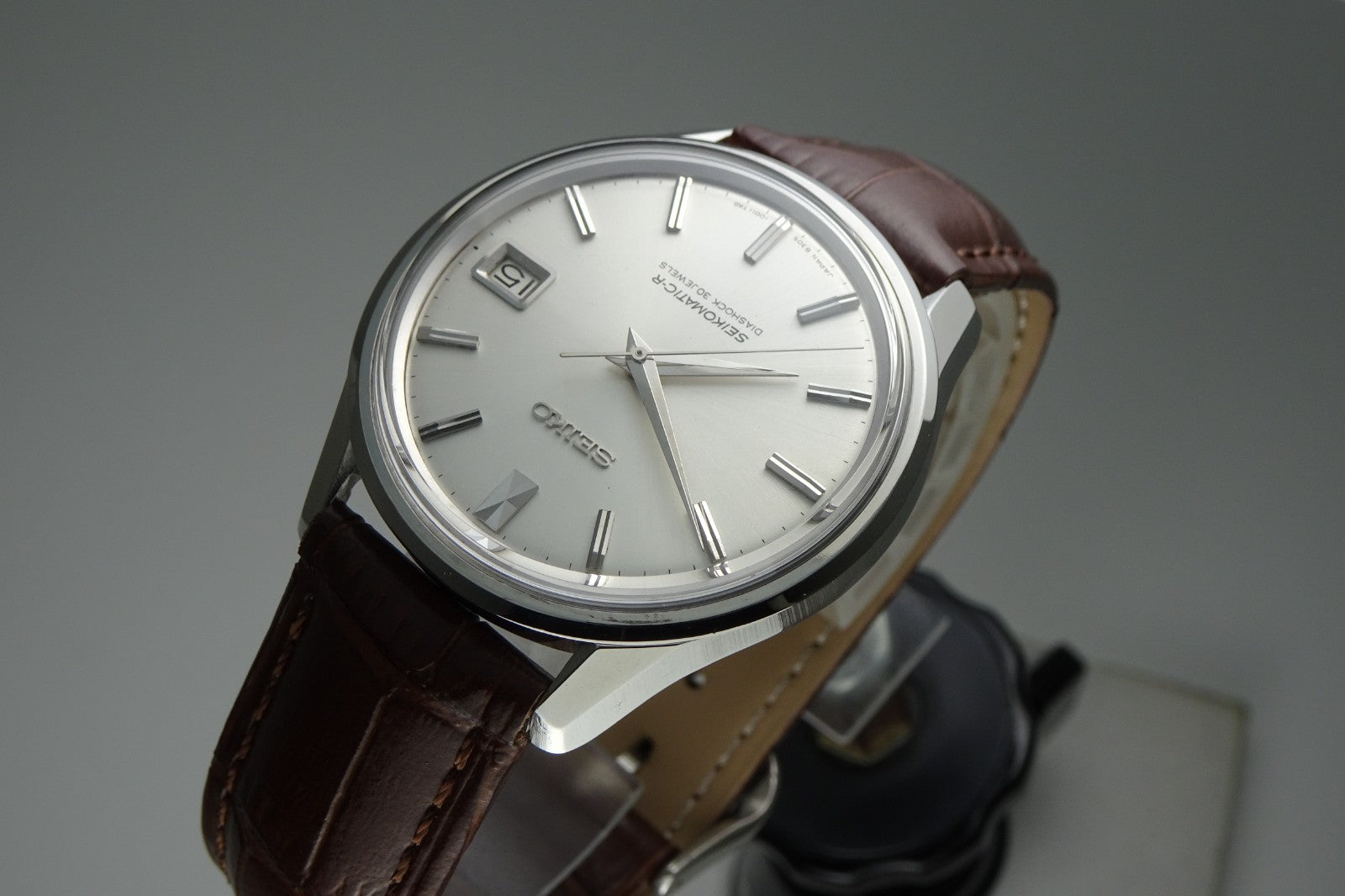 Serviced Vintage 1965 JAPAN SEIKO SEIKOMATIC-R 8305-0020 30Jewels Automatic.