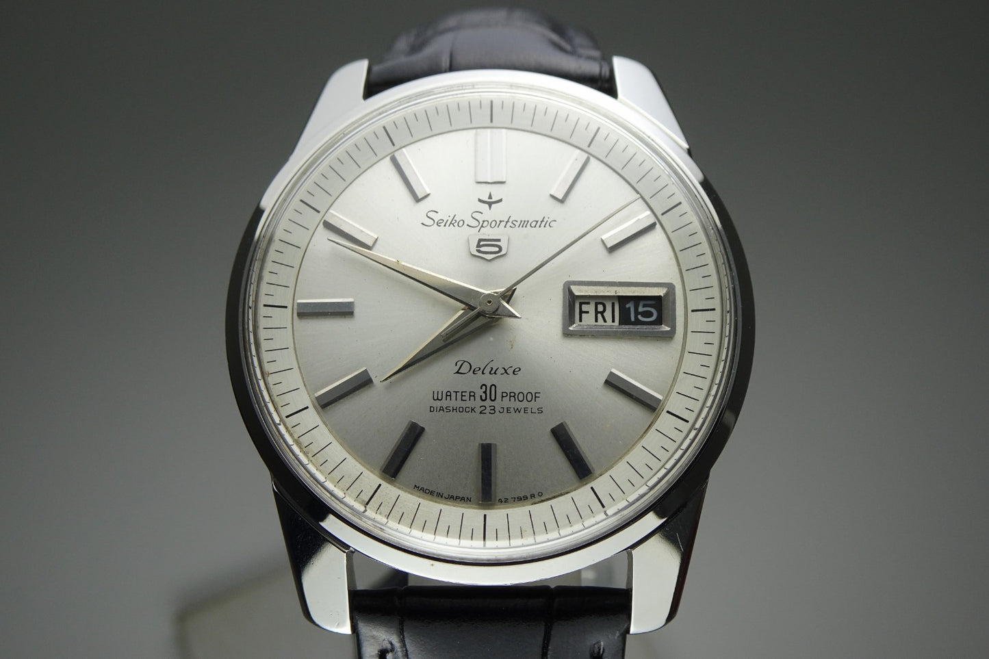 Vintage 1964 JAPAN SEIKO SPORTSMATIC5 DX 427990 23Jewels Automatic.