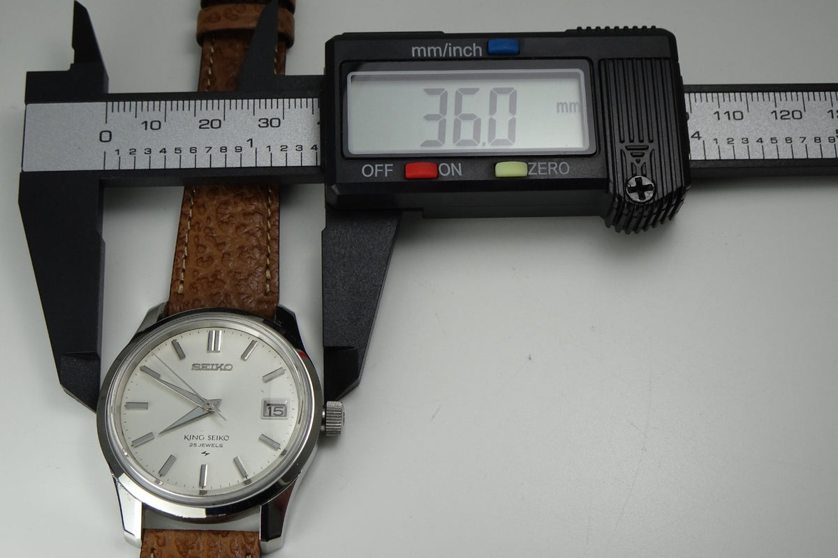 Serviced Vintage 1967 JAPAN  44 KING SEIKO CALENDAR 4402-8000 25J Hand-winding.