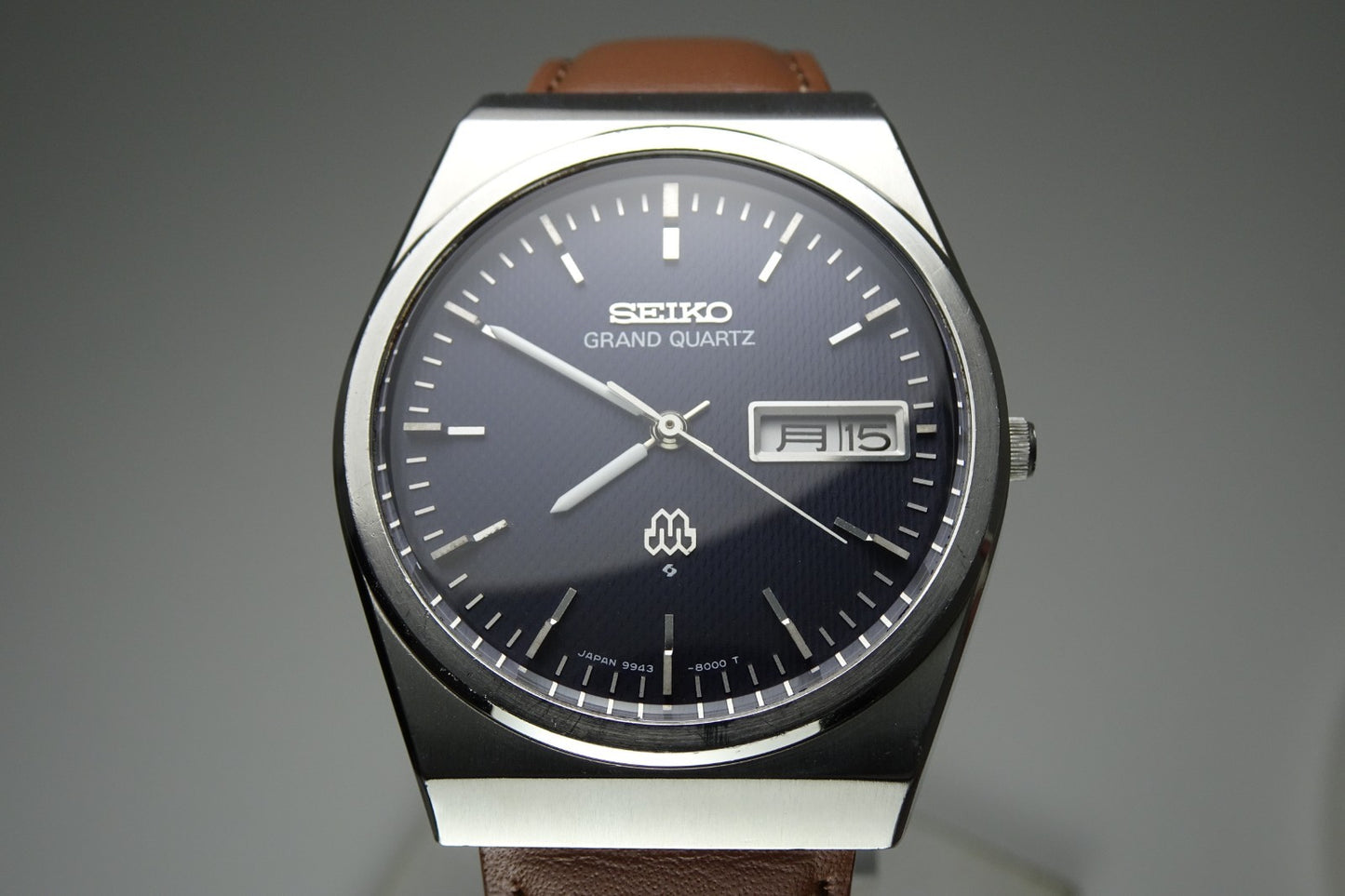 Vintage 1978 JAPAN SEIKO GROUND TWIN-QUARTZ 9943-800A 5Jewels Quartz.