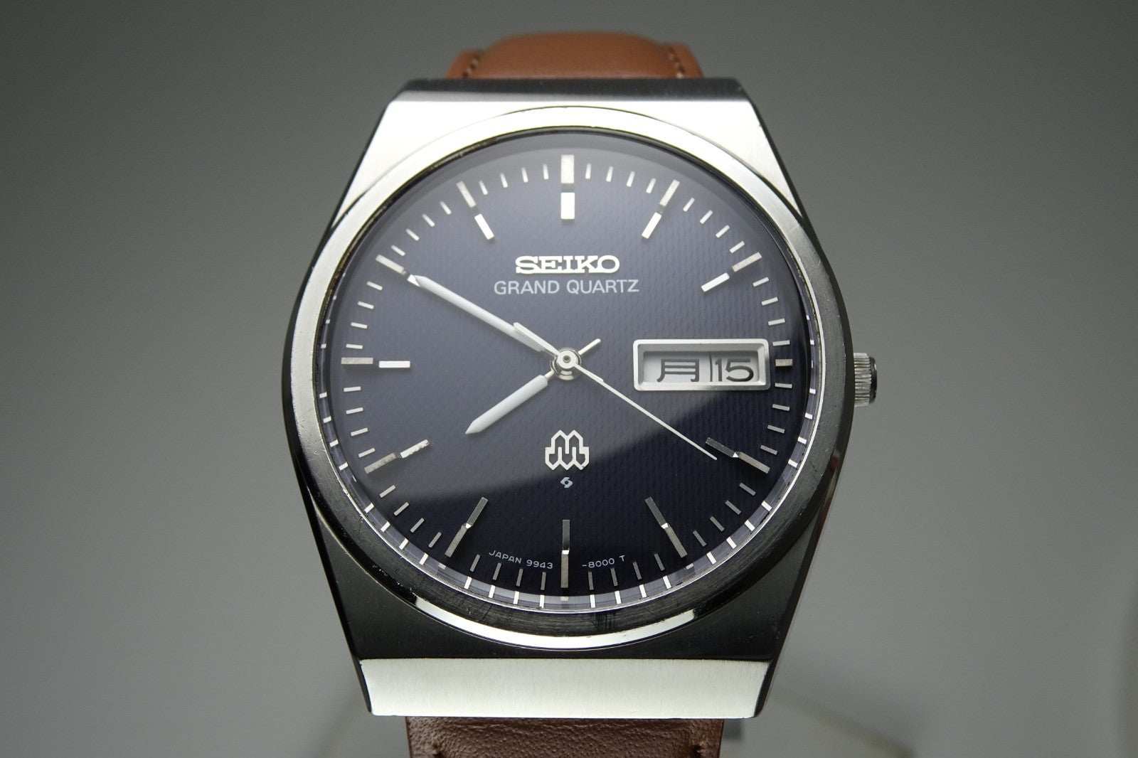 Vintage 1978 JAPAN SEIKO GROUND TWIN-QUARTZ 9943-800A 5Jewels Quartz.