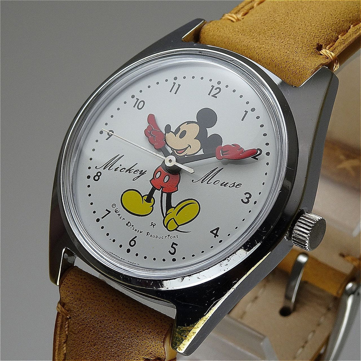 Vintage 1970's JAPAN SEIKO DISNEY TIME 5000-7000 7Jewels Hand-winding.