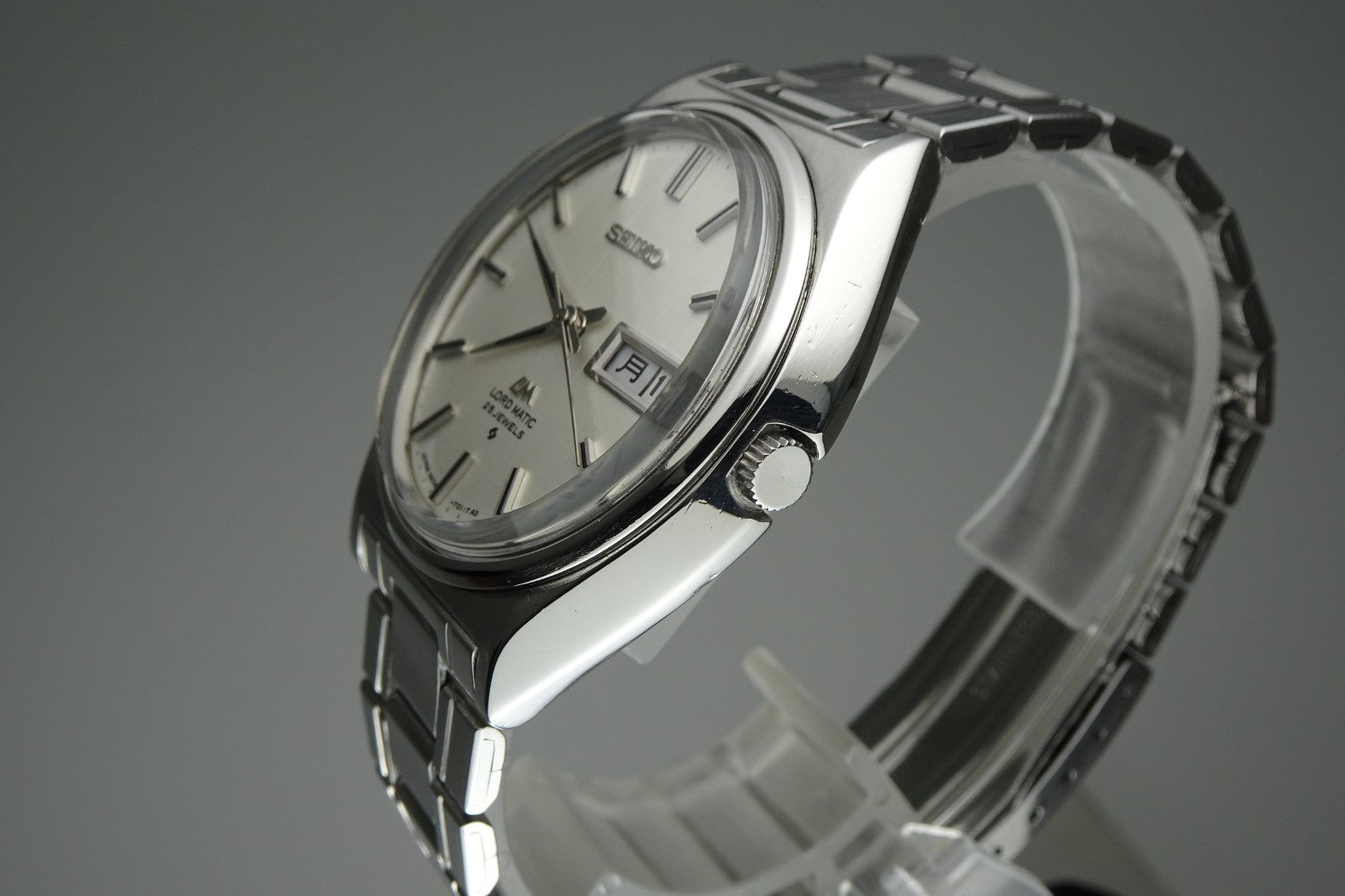 Serviced Vintage 1969 JAPAN SEIKO LORD MATIC WEEKDATER 5606-7010 25J Automatic.