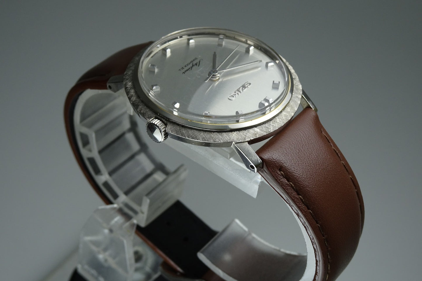 Vintage 1966 JAPAN SEIKO SKYLINER 6220-7020 21Jewels Hand-winding.