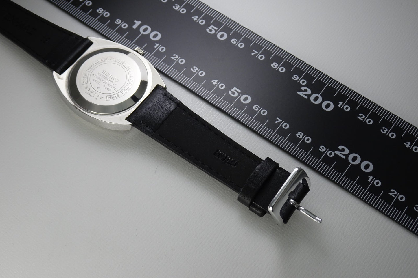 Serviced Vintage 1968 JAPAN SEIKO LORD MATIC WEEKDATER 5606-7050 23J Automatic.