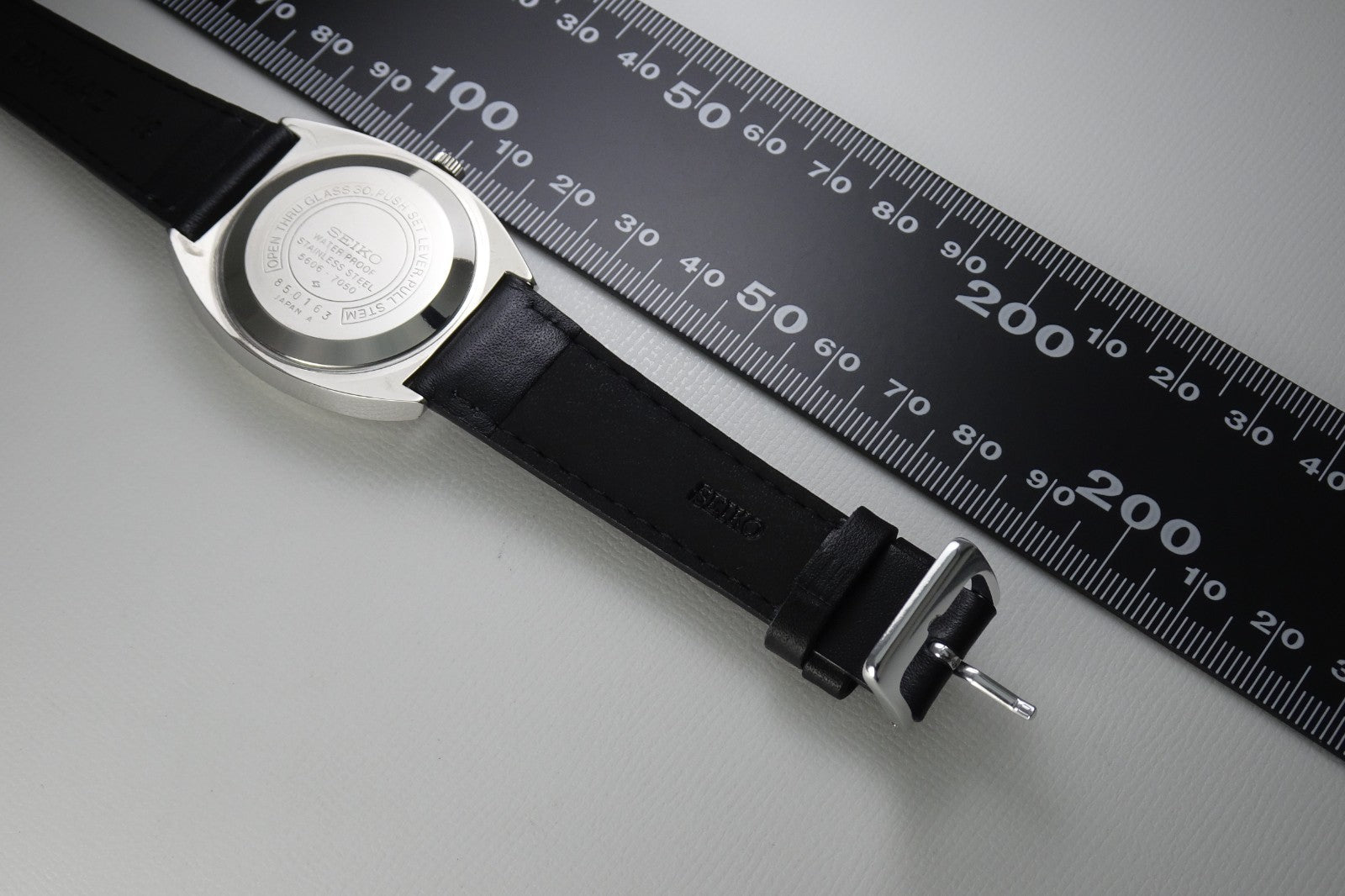 Serviced Vintage 1968 JAPAN SEIKO LORD MATIC WEEKDATER 5606-7050 23J Automatic.