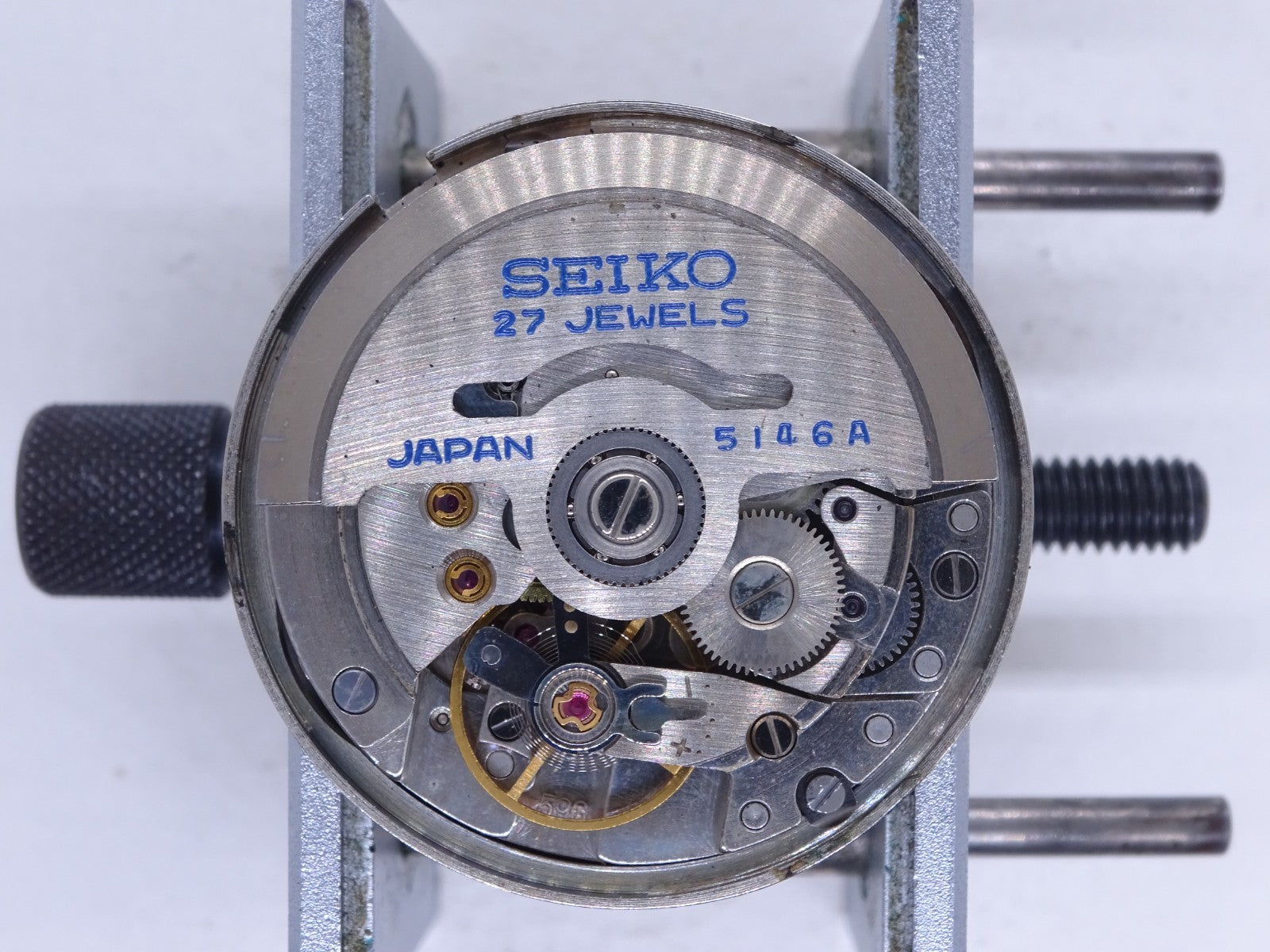 Vintage 1970 JAPAN SEIKO PRESMATIC WEEKDATER 5146-7040 27Jewels Automatic.