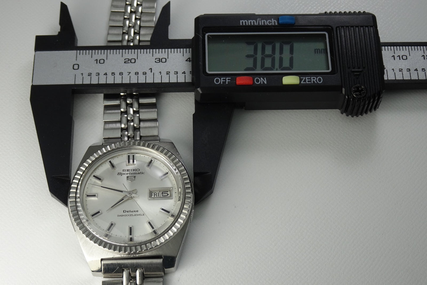 Serviced Vintage 1967 JAPAN SEIKO SPORTSMATIC5 DX 7619-9041 25Jewels Automatic.