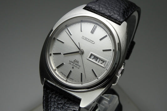 Serviced Vintage 1971 JAPAN SEIKO LORD MATIC WEEKDATER 5606-7140 25J Automatic.