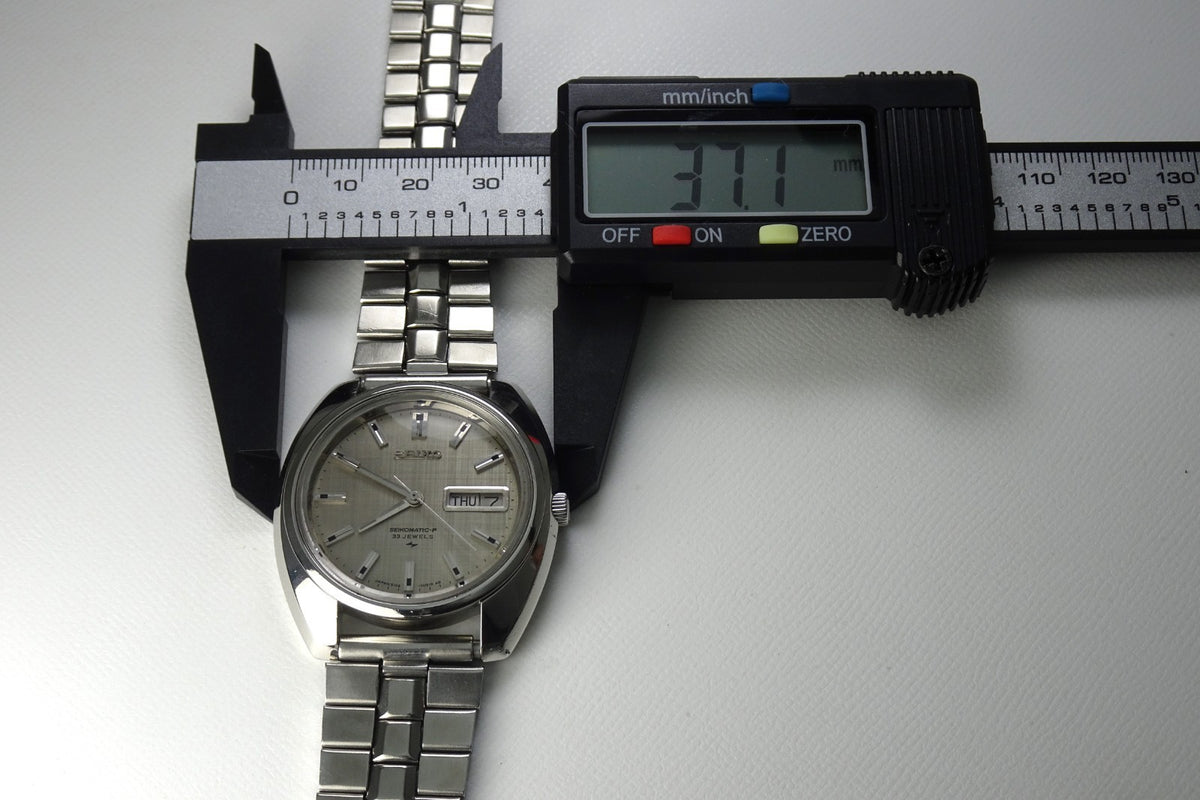 Serviced Vintage 1969 JAPAN SEIKO 51 SEIKOMATIC-P 5106-7030 33J Automatic.